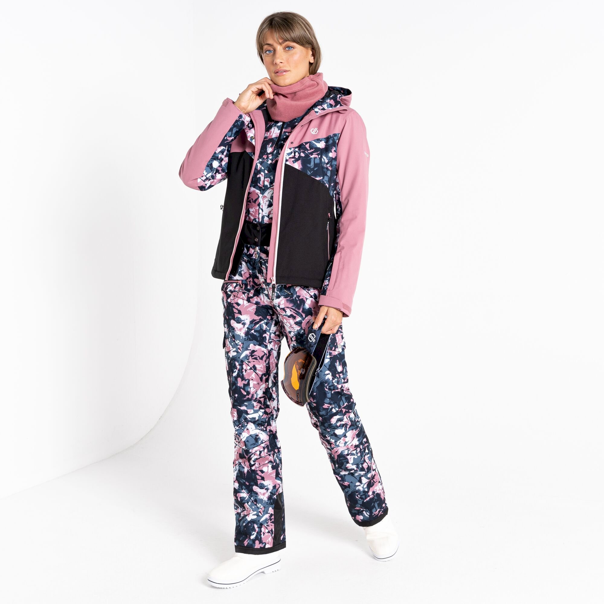 Dare 2b - Women's Determined Waterproof Insulated Ski Jacket | Mesa Rose Black