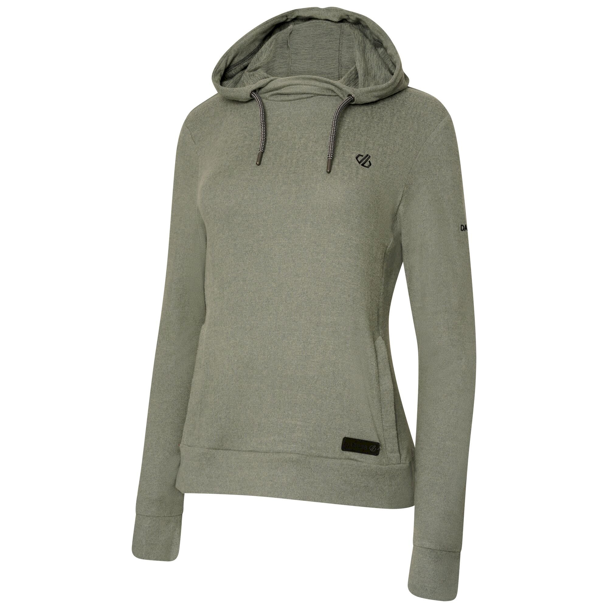 Dare 2b - Women's Out & Out Overhead Hooded Fleece | Duck Green Marl