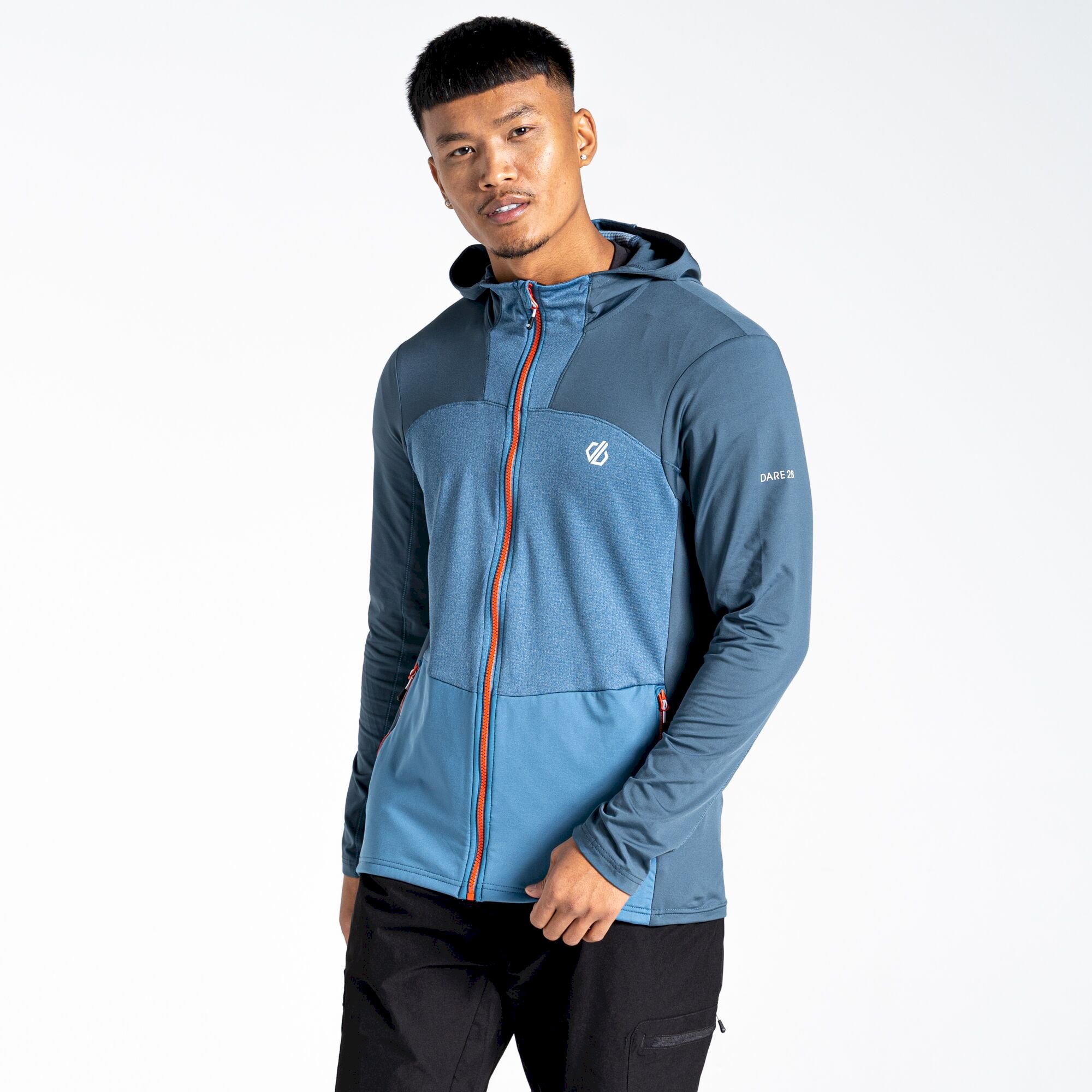 Dare 2b - Men's Revive II Recycled Lightweight Core Stretch | Orion Grey Stellar Blue