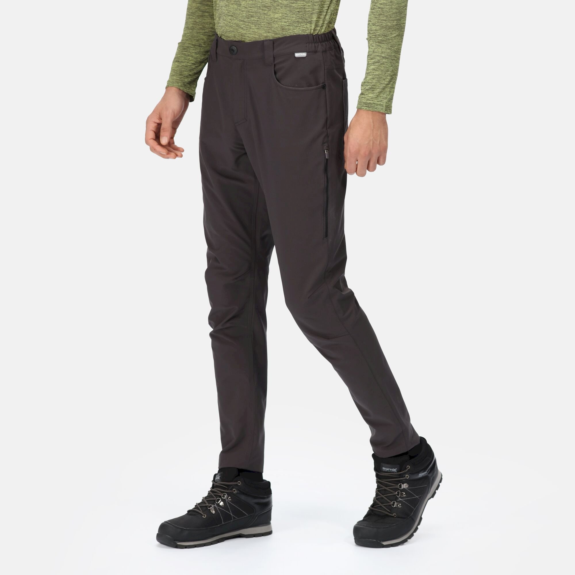 Men's Kennick Stretch Trousers | Ash