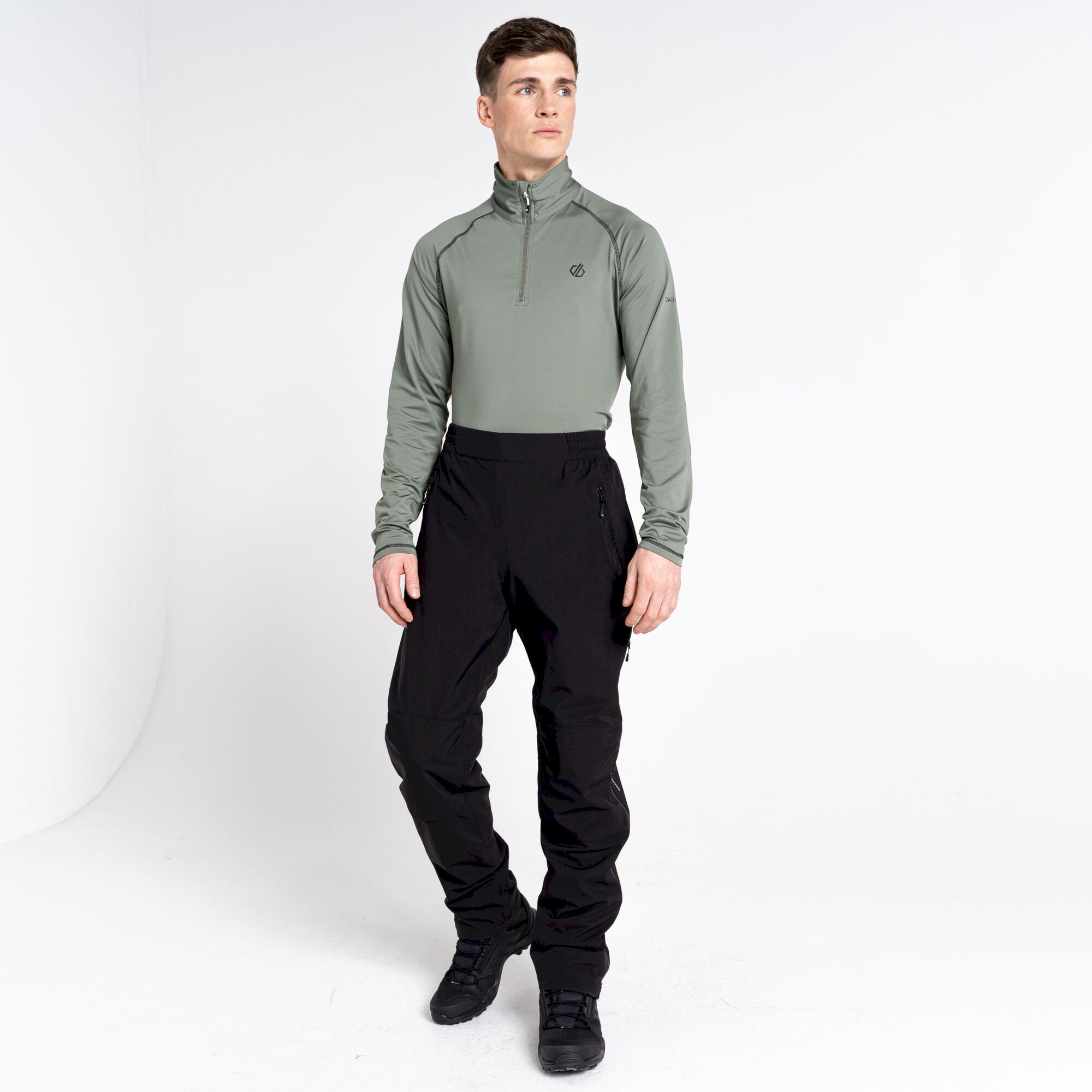 Dare 2b - Men's Adriot II Recycled Waterproof Overtrouser | Black