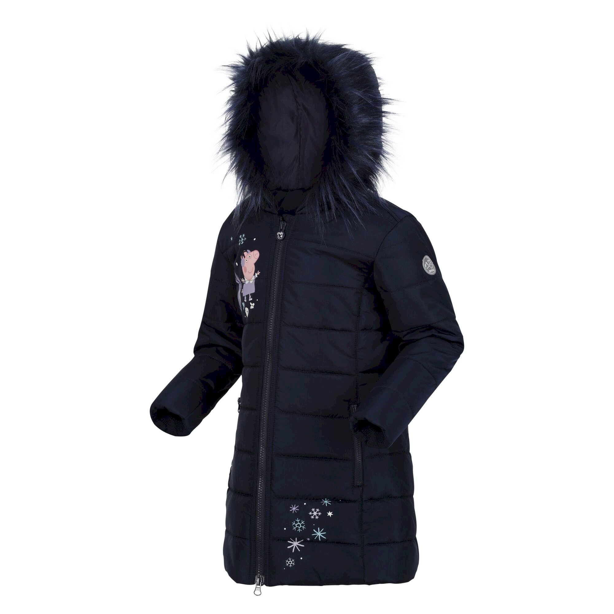 Girls' Peppa Padded Jacket | Navy