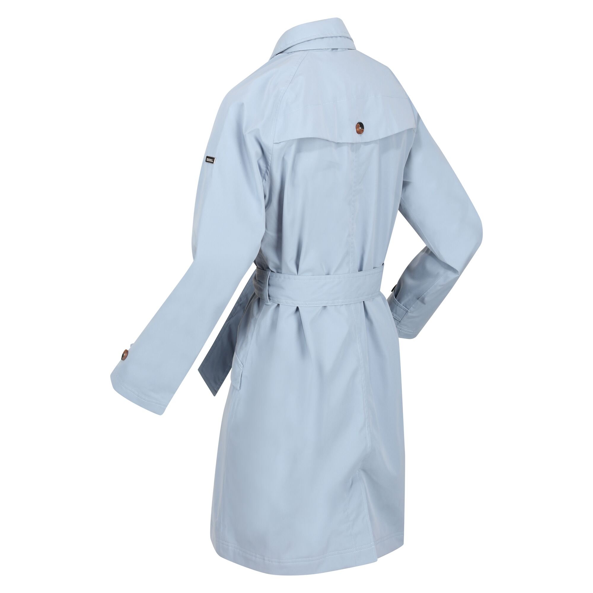 Women's Madalyn Waterproof Trench Coat | Ice Grey