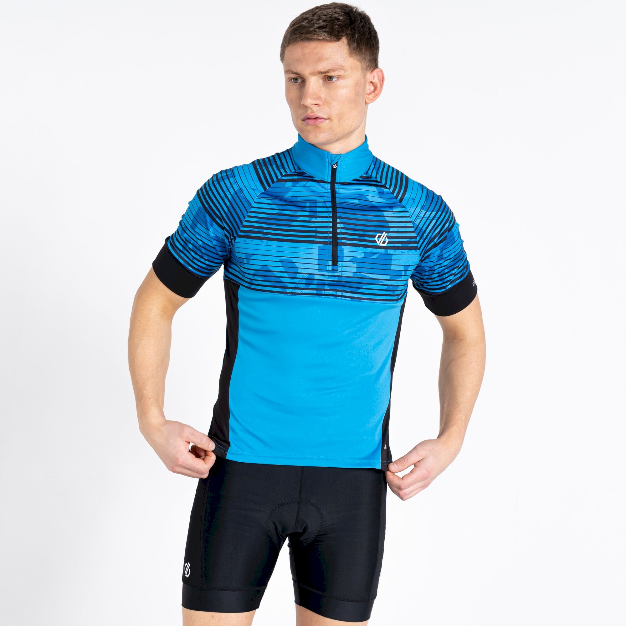 Dare 2b - Men's Stay The Course II Cycling Jersey | Teton Blue