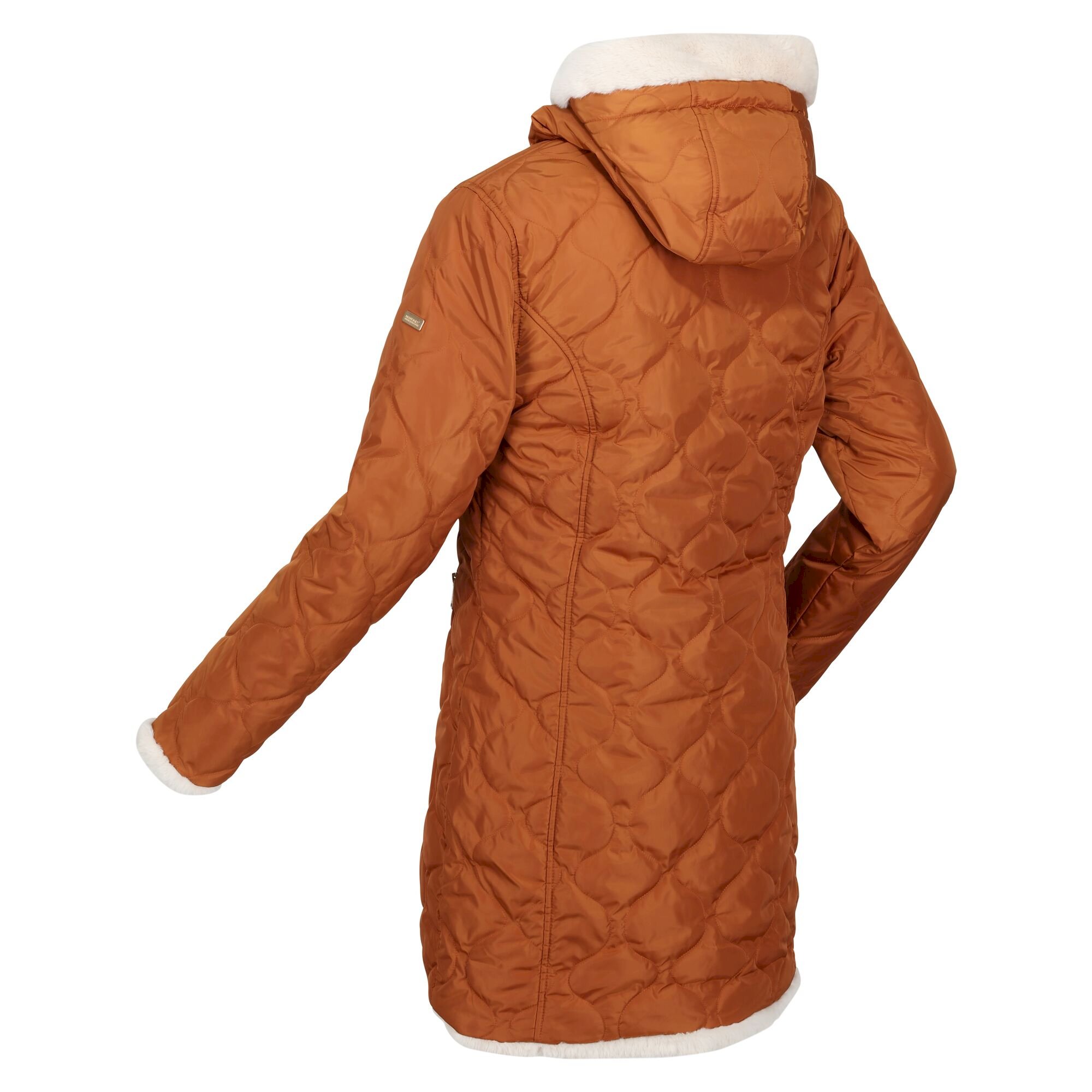 Women's Caileigh Reversible Parka Jacket | Copper Almond Light Vanilla