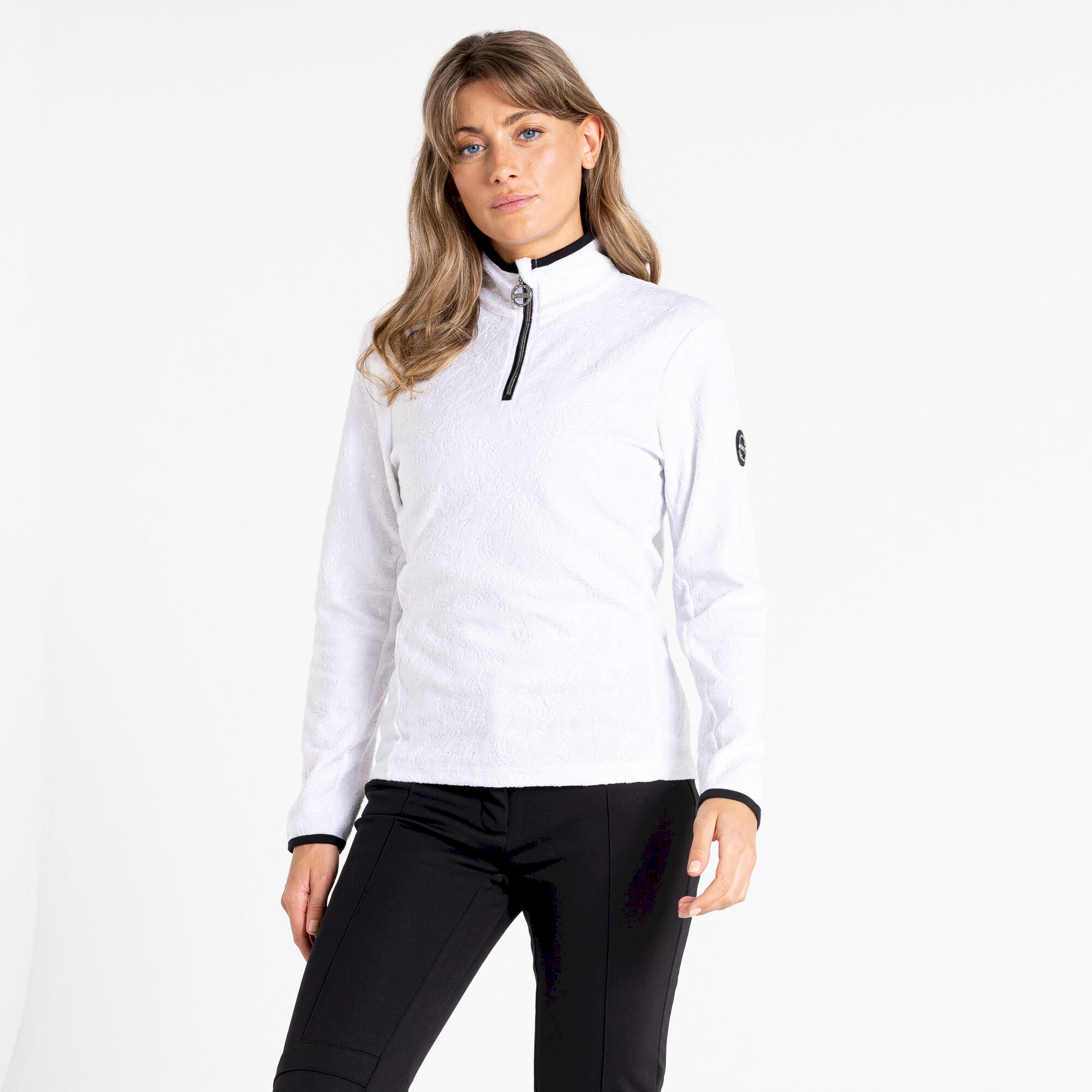 Dare 2b - Women's Savy II Half Zip Fleece | White
