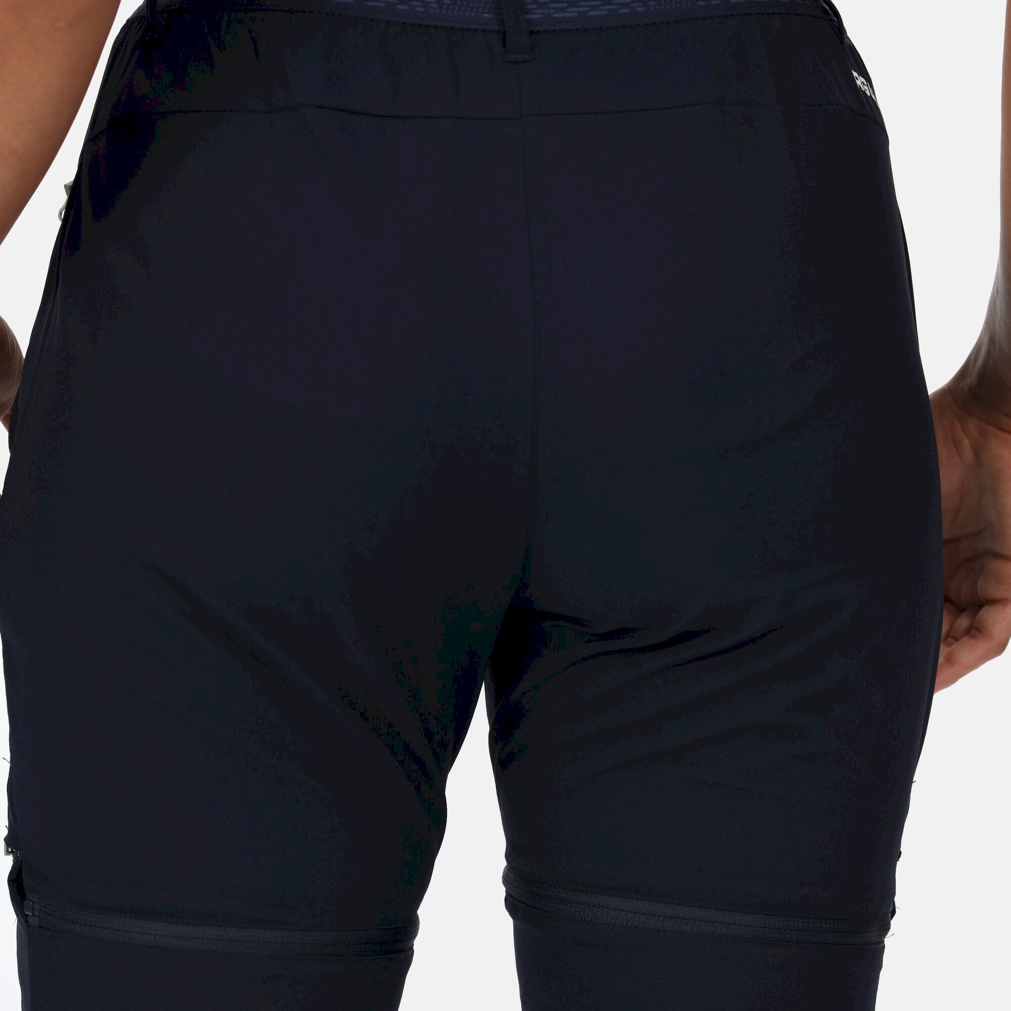 Women's Mountain Zip Off Walking Trousers | Navy
