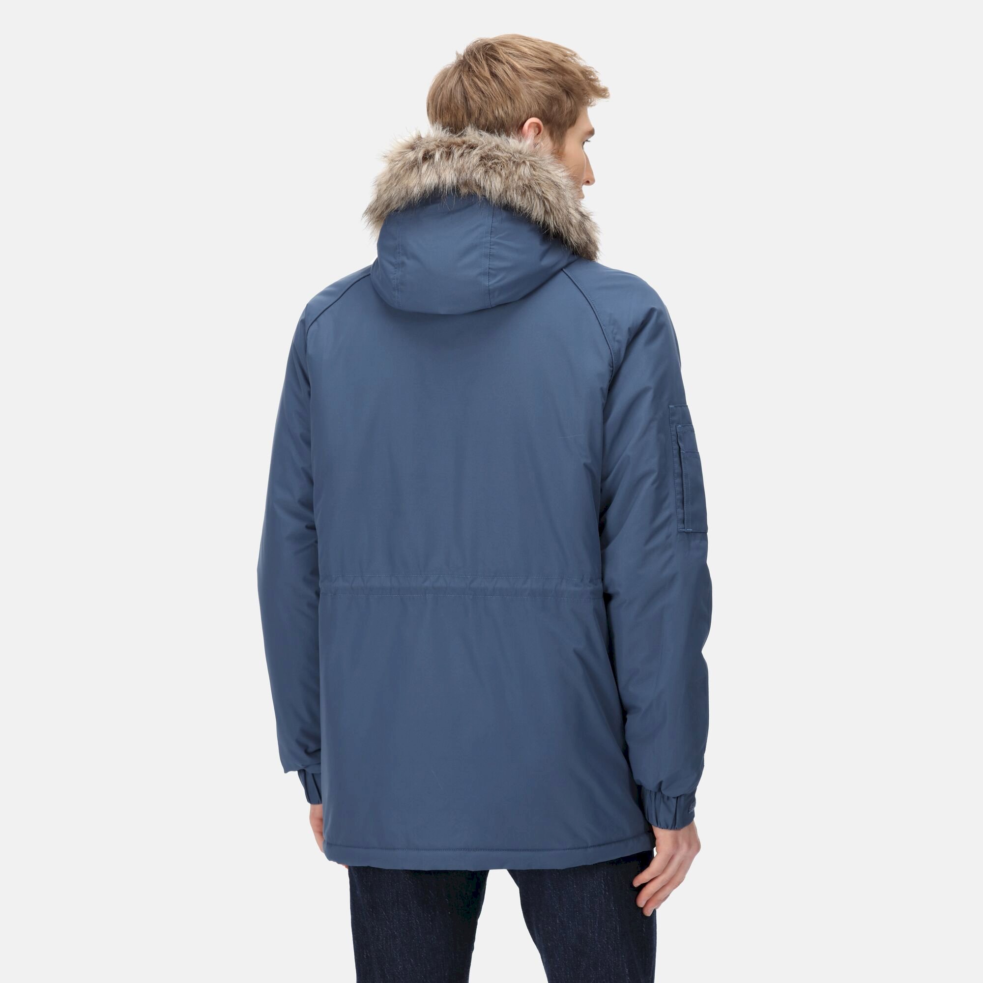 Men's Salinger III Parka Jacket | Dark Denim