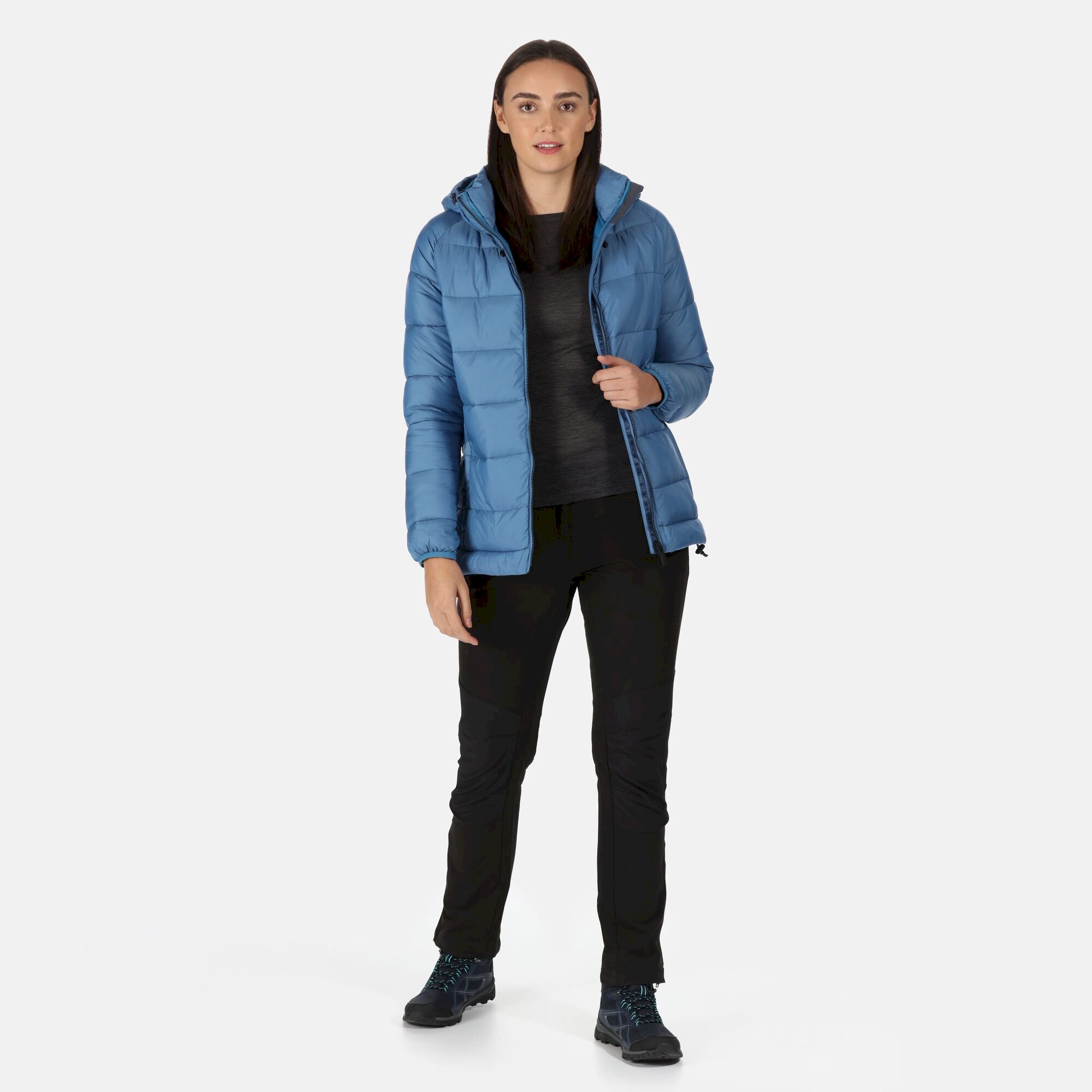 Women's Toploft II Hooded Puffer Jacket | Vallarta Blue
