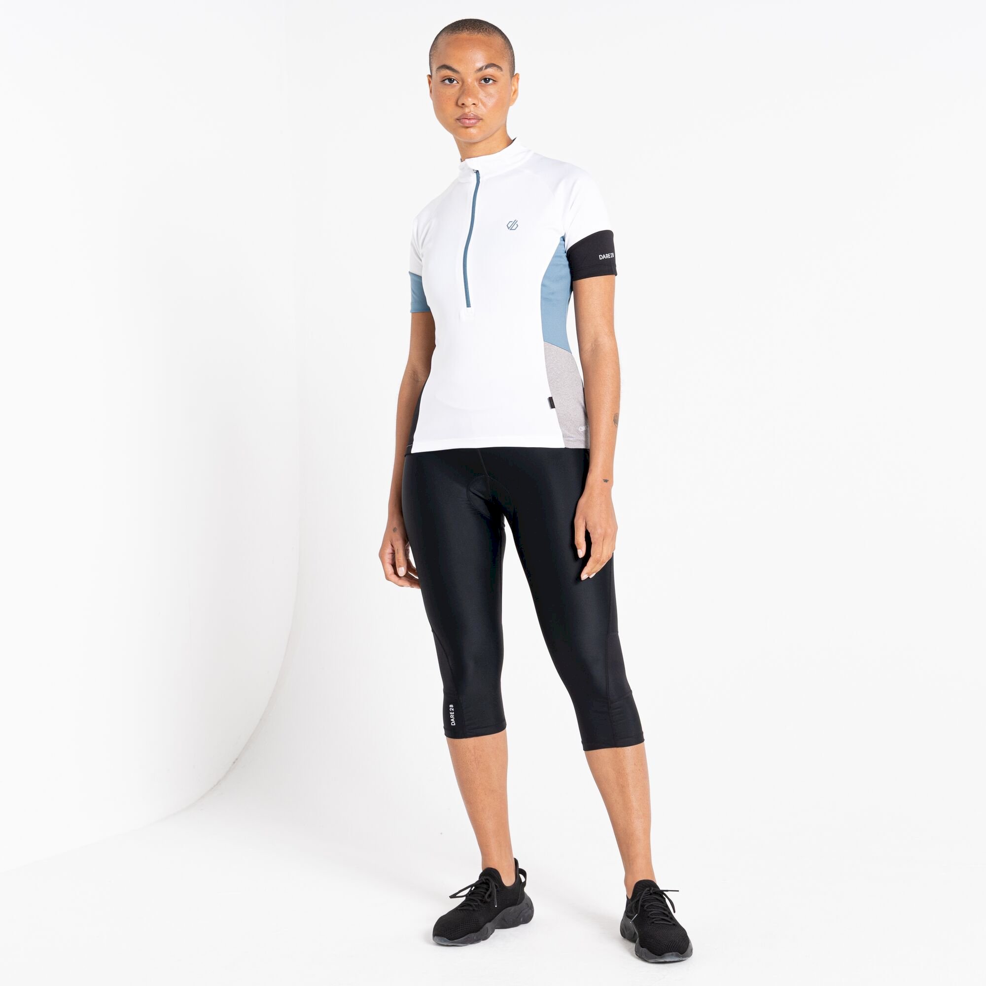 Dare 2b - Women's Compassion II Lightweight Jersey | White Ash Grey