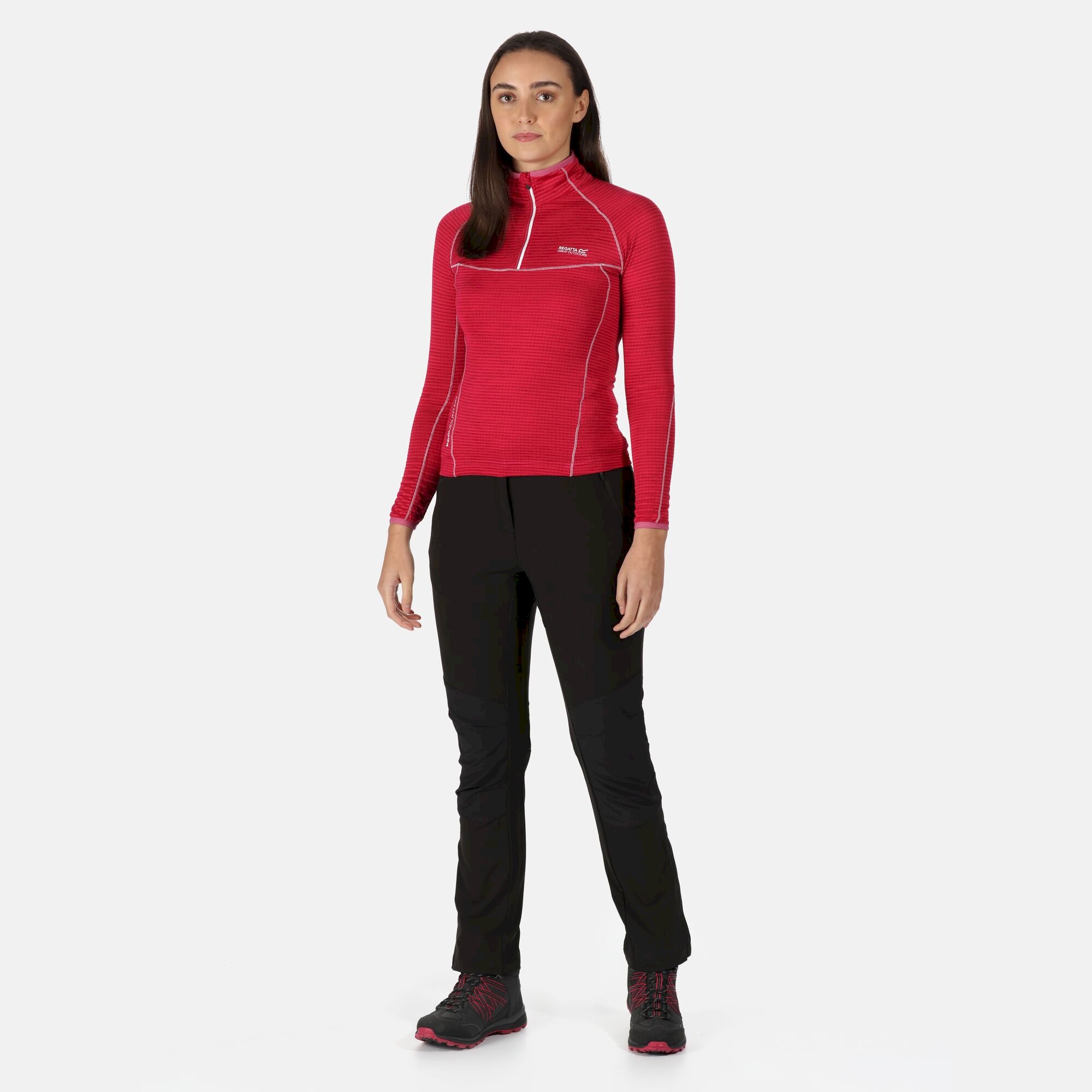 Women's Yonder Half Zip Top | Pink Potion
