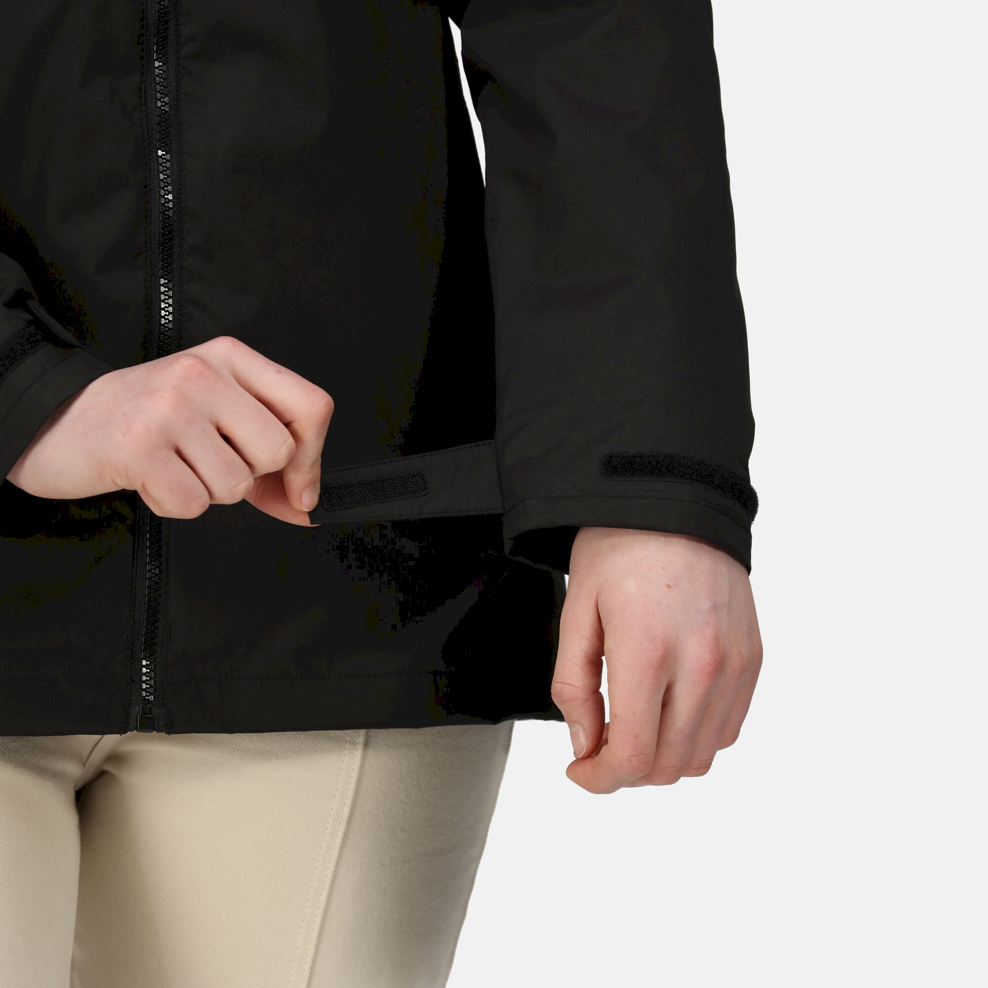 Women's Classic 3 in 1 Waterproof Jacket | Black