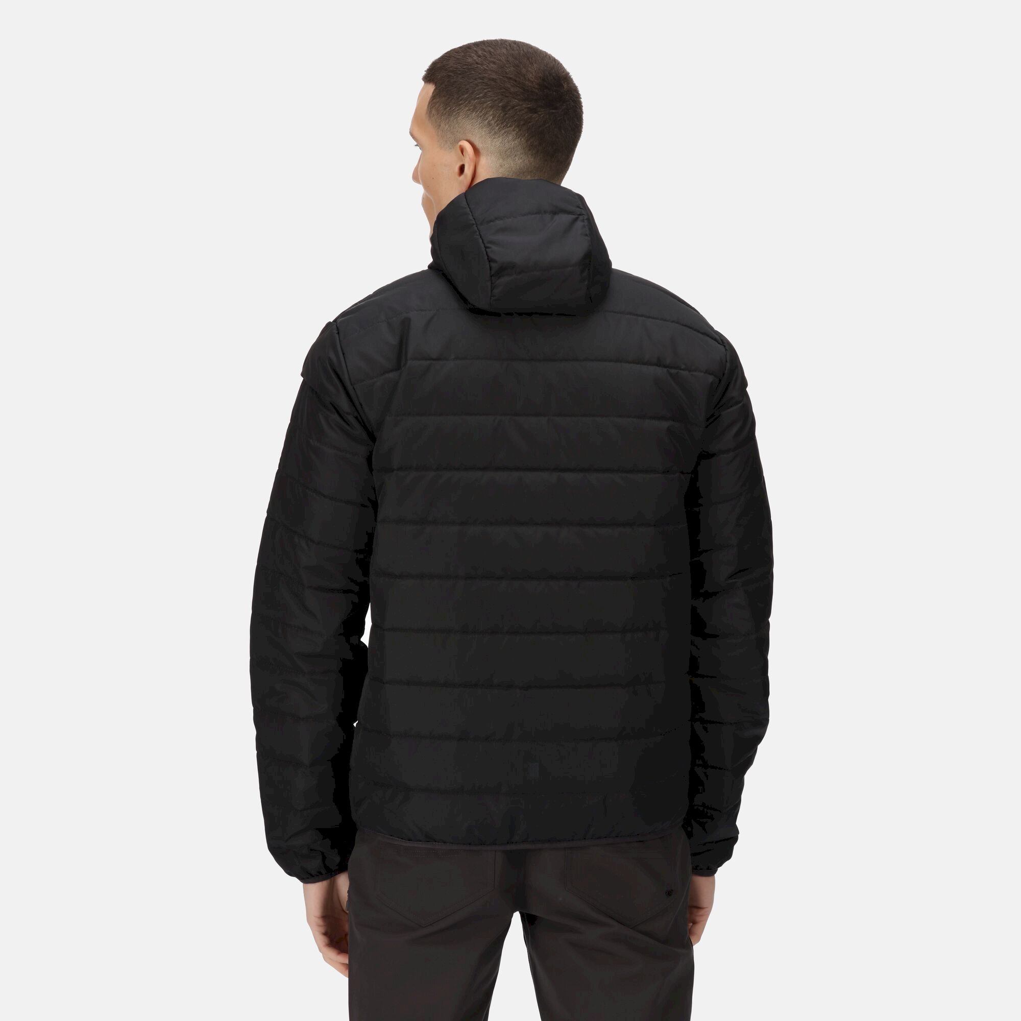 Men's Helfa Insulated Quilted Jacket | Black