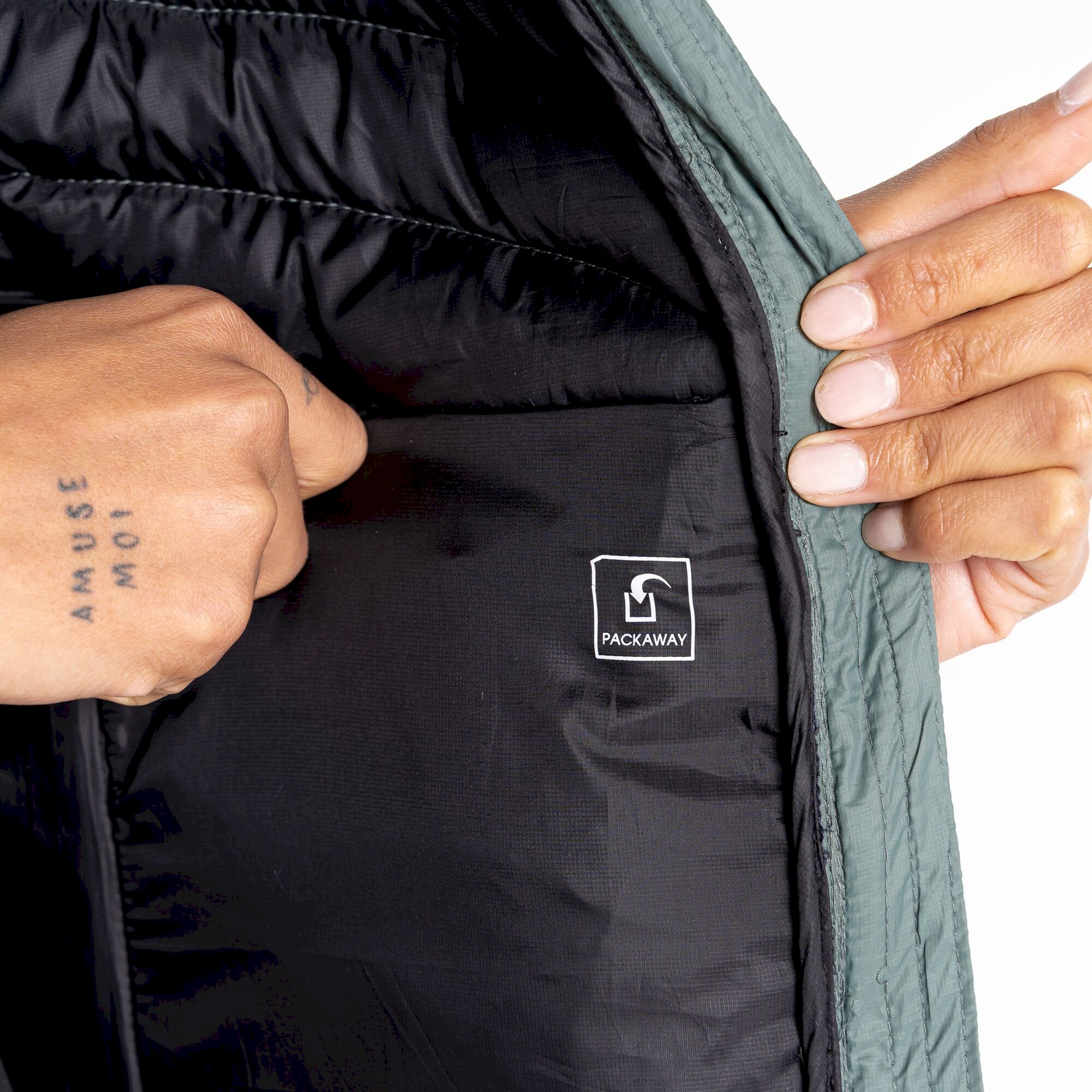 Dare 2b - Women's Deter II Lightweight Puffer Jacket | Duck Green