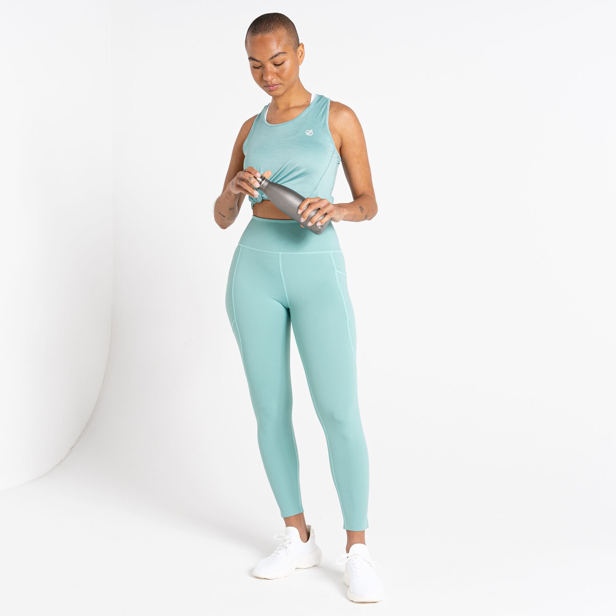 Dare 2b - Women's Power High-Waisted Leggings | Canton Green