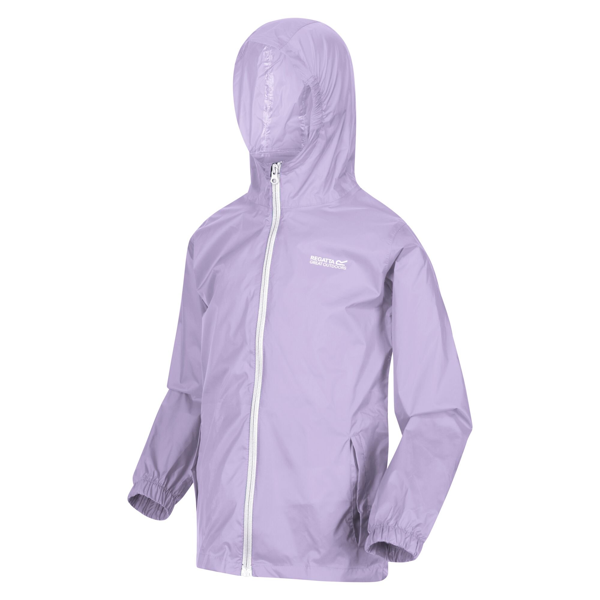 Kids' Pack It Waterproof Packaway Jacket | Pastel Lilac