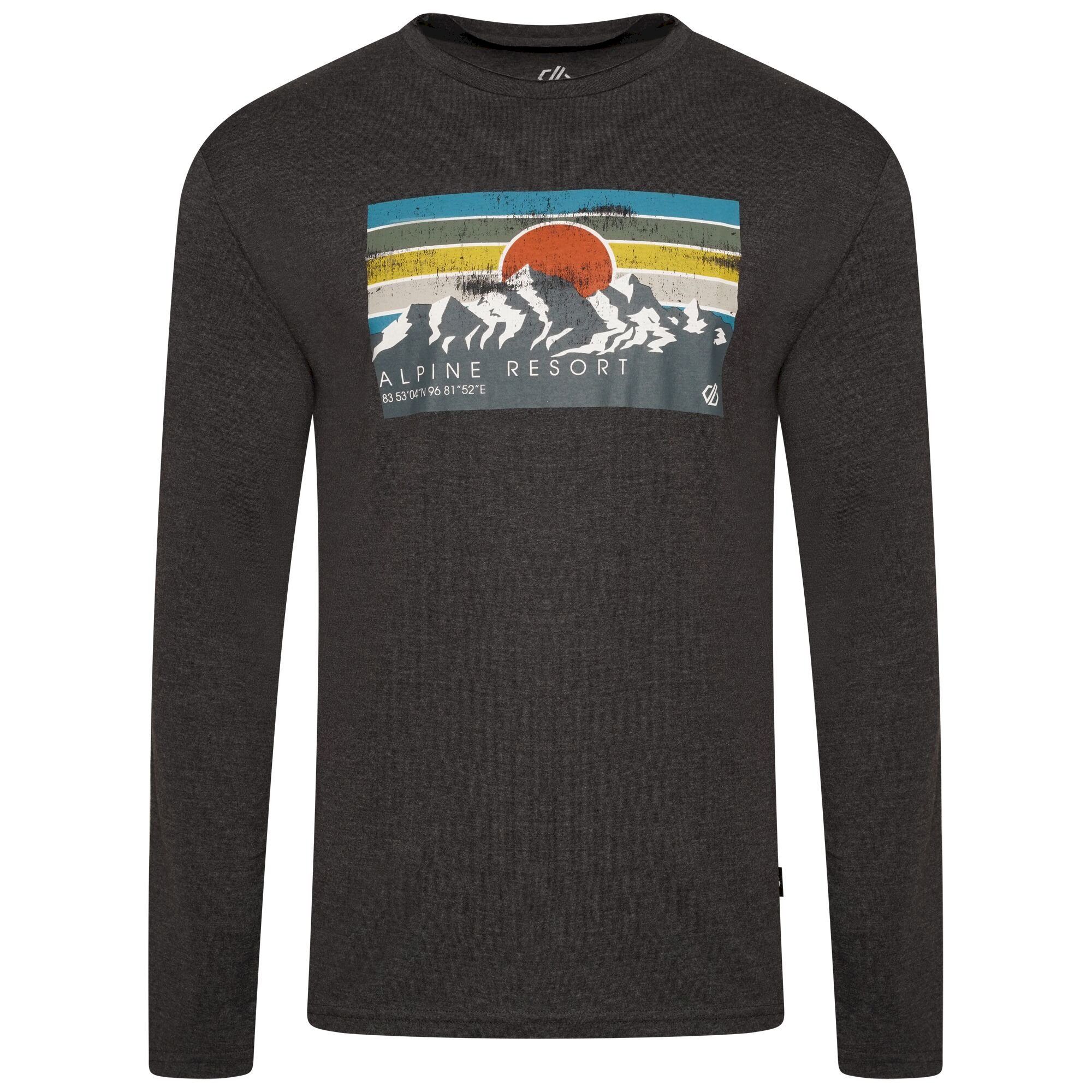 Dare 2b - Men's Upgrade II Long Sleeve T-Shirt | Charcoal Grey Marl