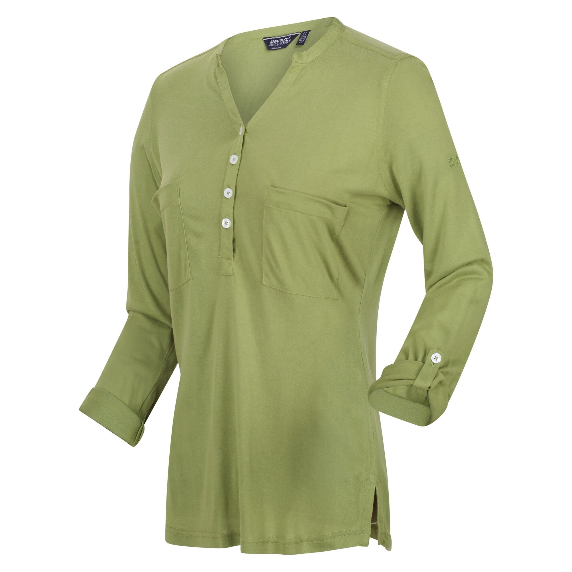 Women's Fflur II 3/4 Sleeve Shirt | Green Fields