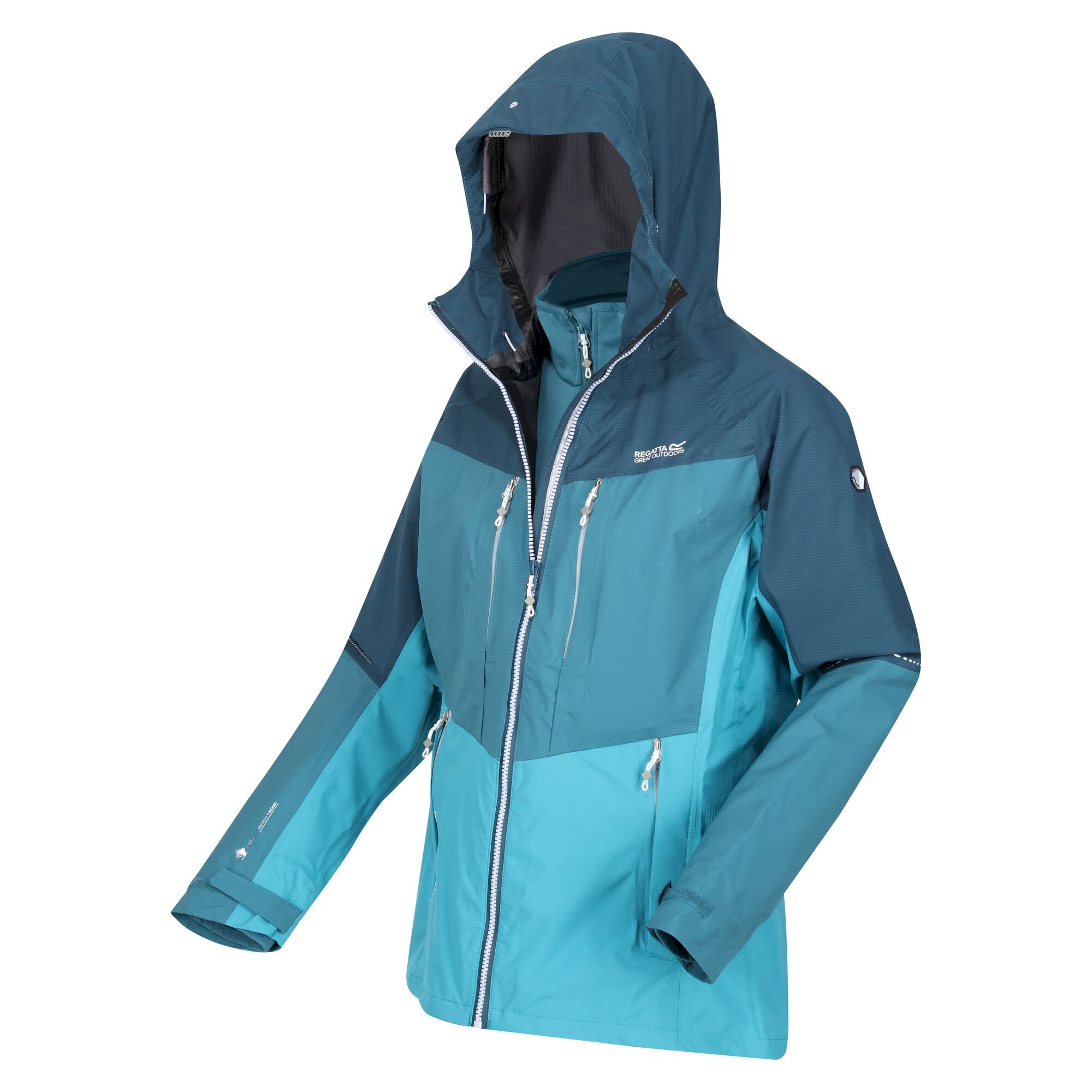 Women's Carletta VII 3-In-1 Waterproof Jacket | Reflecting Lake Dragonfly