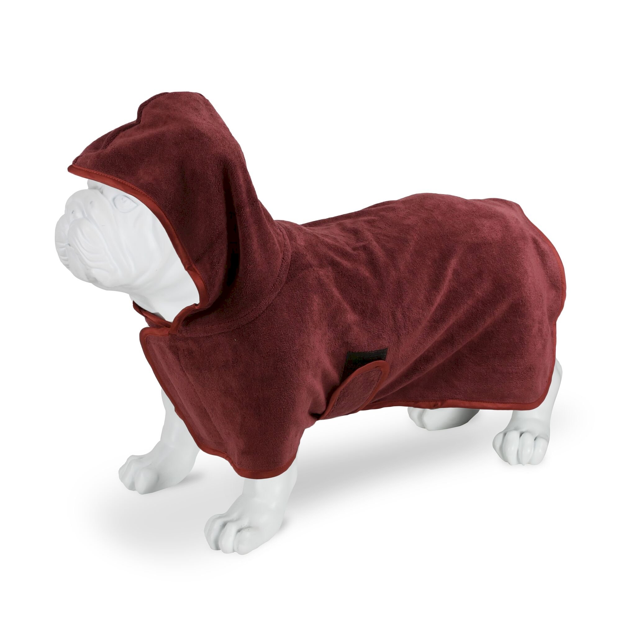 Dog Drying Coat | Claret