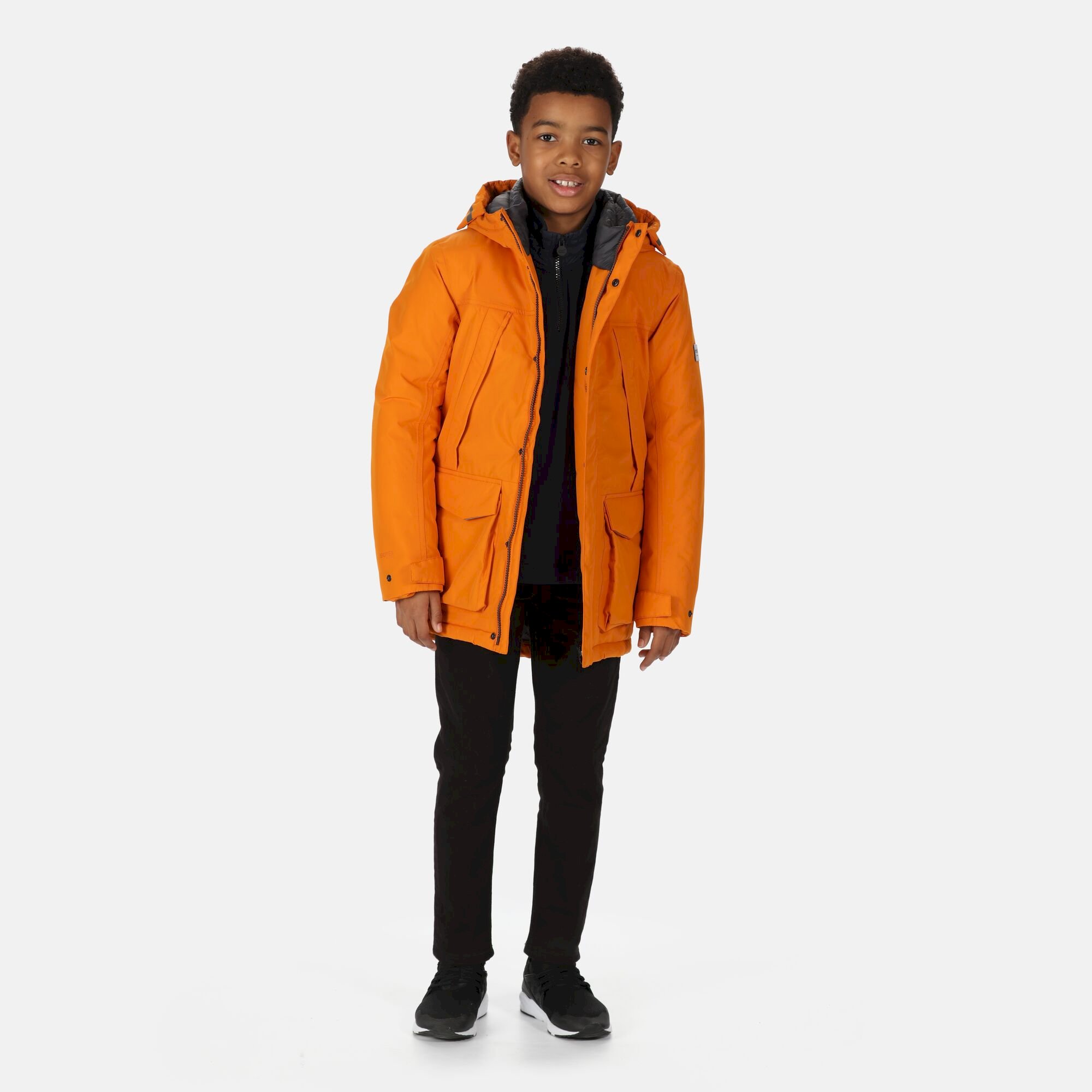 Kids' Paddrick Waterproof Parka Jacket | Autumn Maple