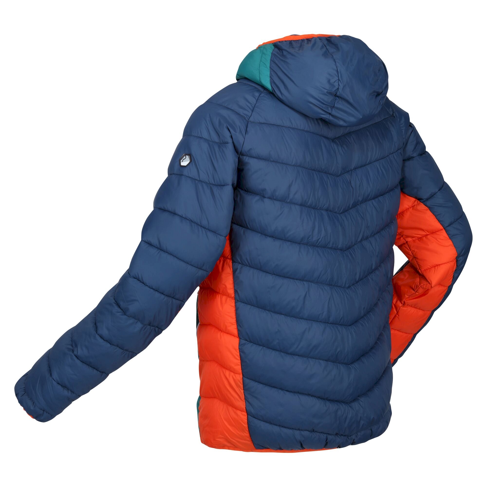 Men's Harrock Hooded Puffer Jacket | Admiral Pacific Green