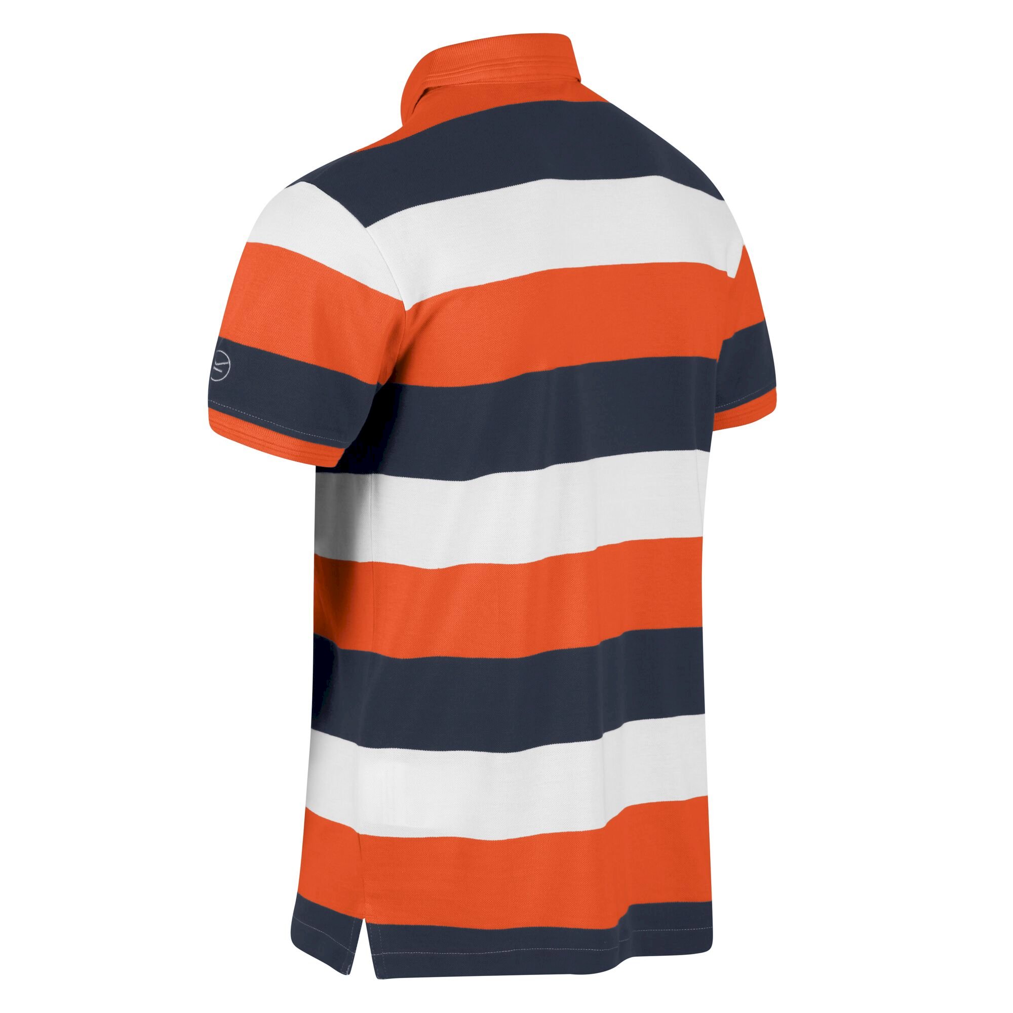 Men's Maxen Stripe Polo Shirt | Navy Stripe