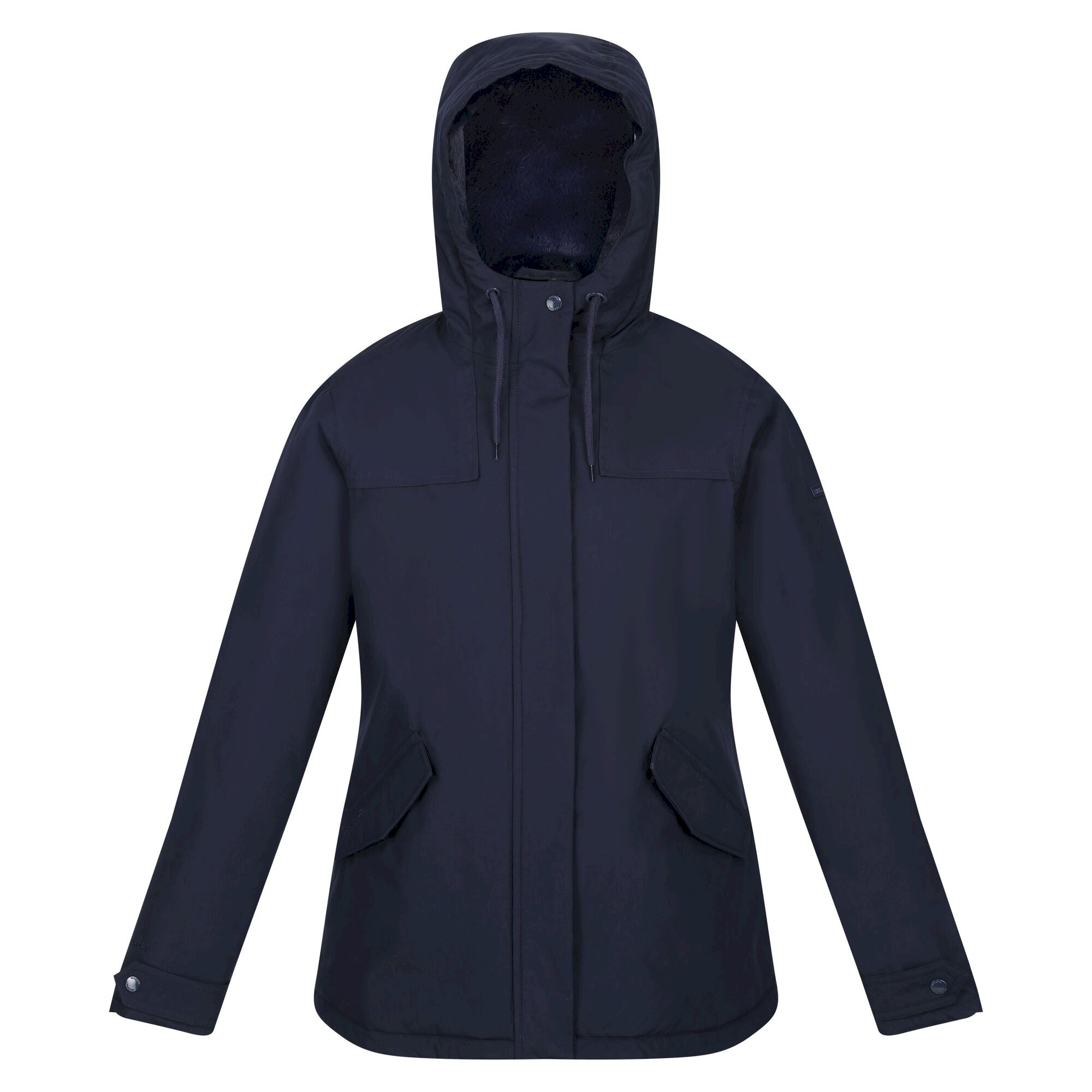 Women's Bria Fur Lined Waterproof Jacket | Navy