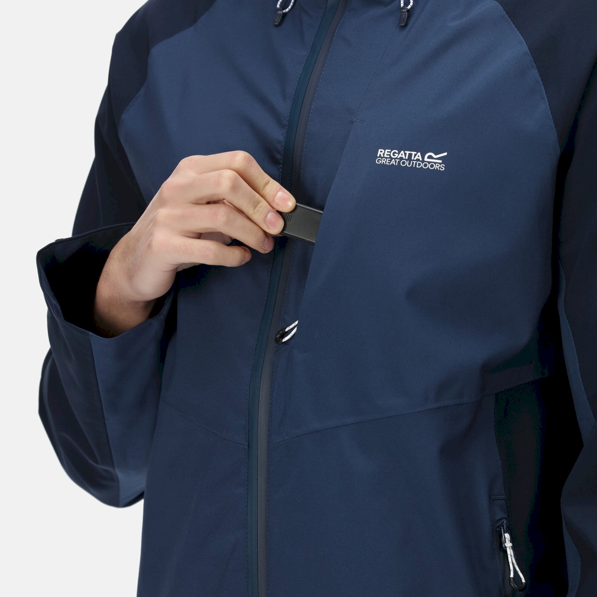 Men's Britedale Waterproof Jacket | Admiral Blue Navy