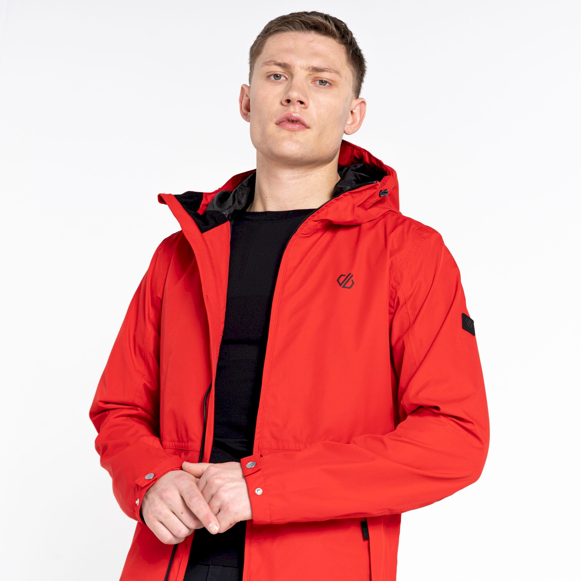 Dare 2b - Men's Stay Ready Recycled Waterproof Jacket | Danger Red