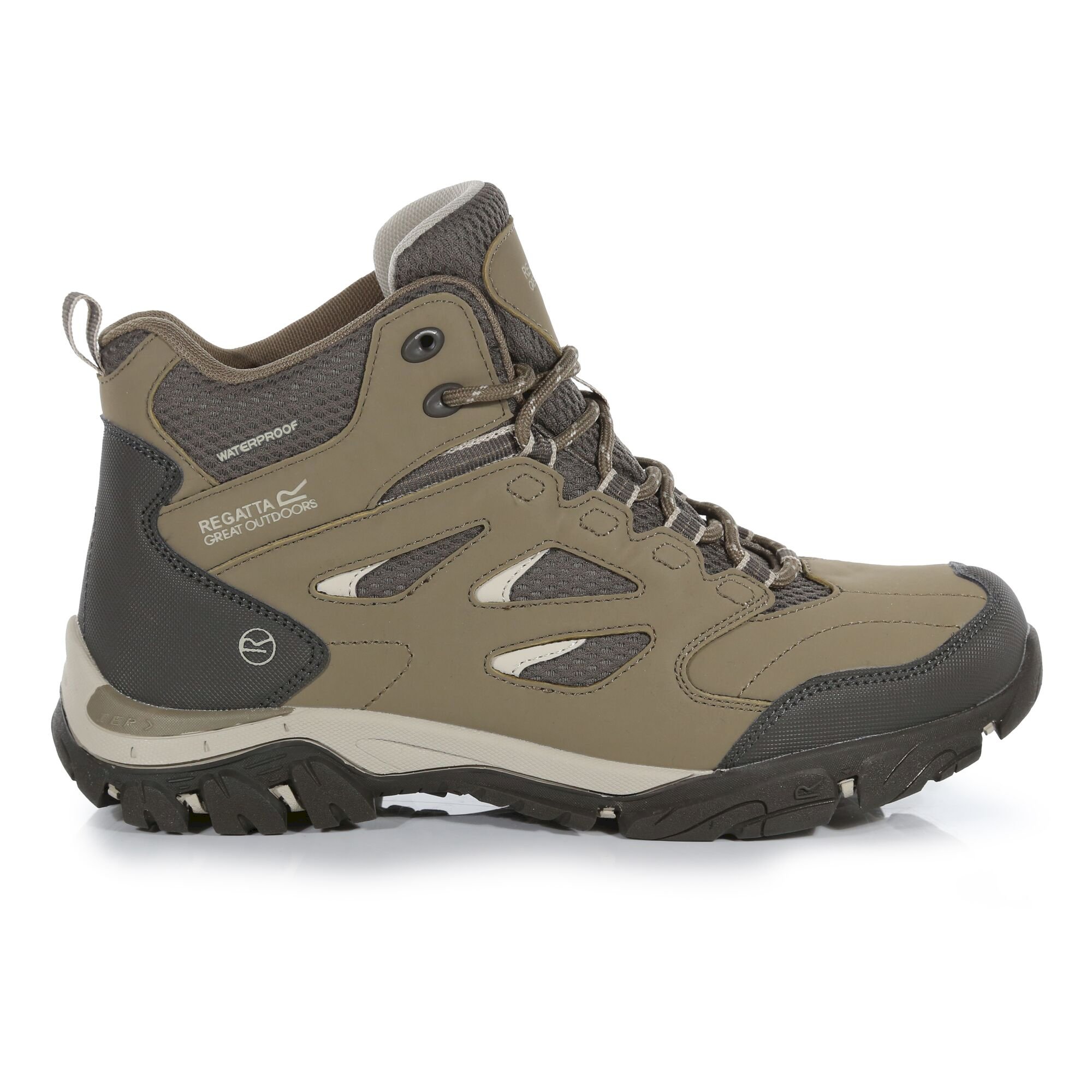 Women's Holcombe Waterproof Mid Walking Boots | Clay Natural