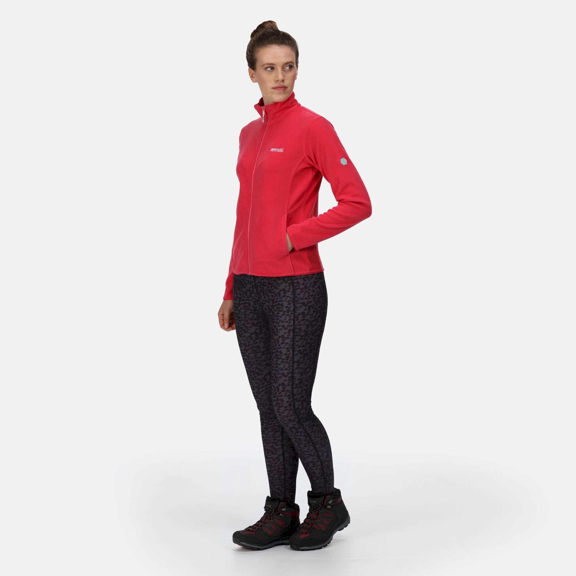 Women's Clemance III Full Zip Fleece | Rethink Pink