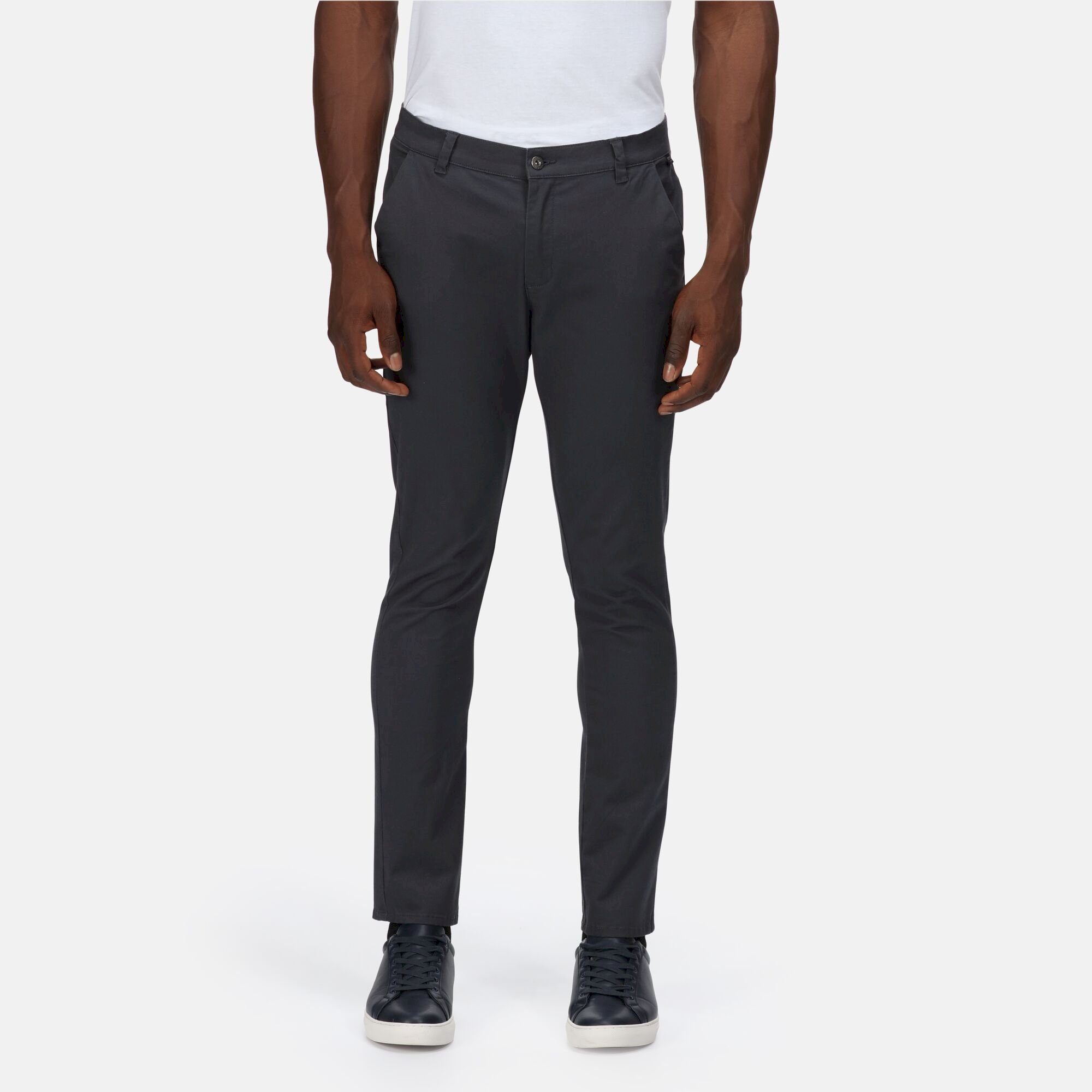 Men's Sandros Chino Trousers | India Grey