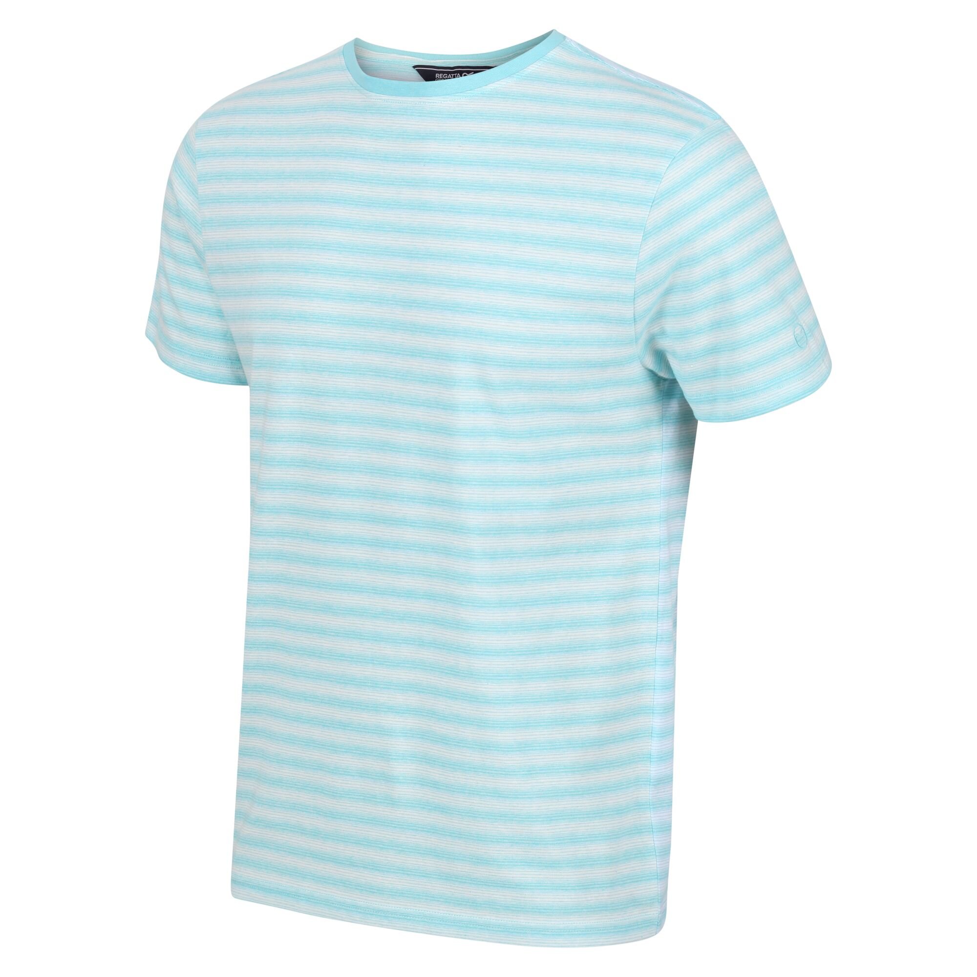 Men's Brayden Stripe T-Shirt | Antigua Blue Mini Stripe