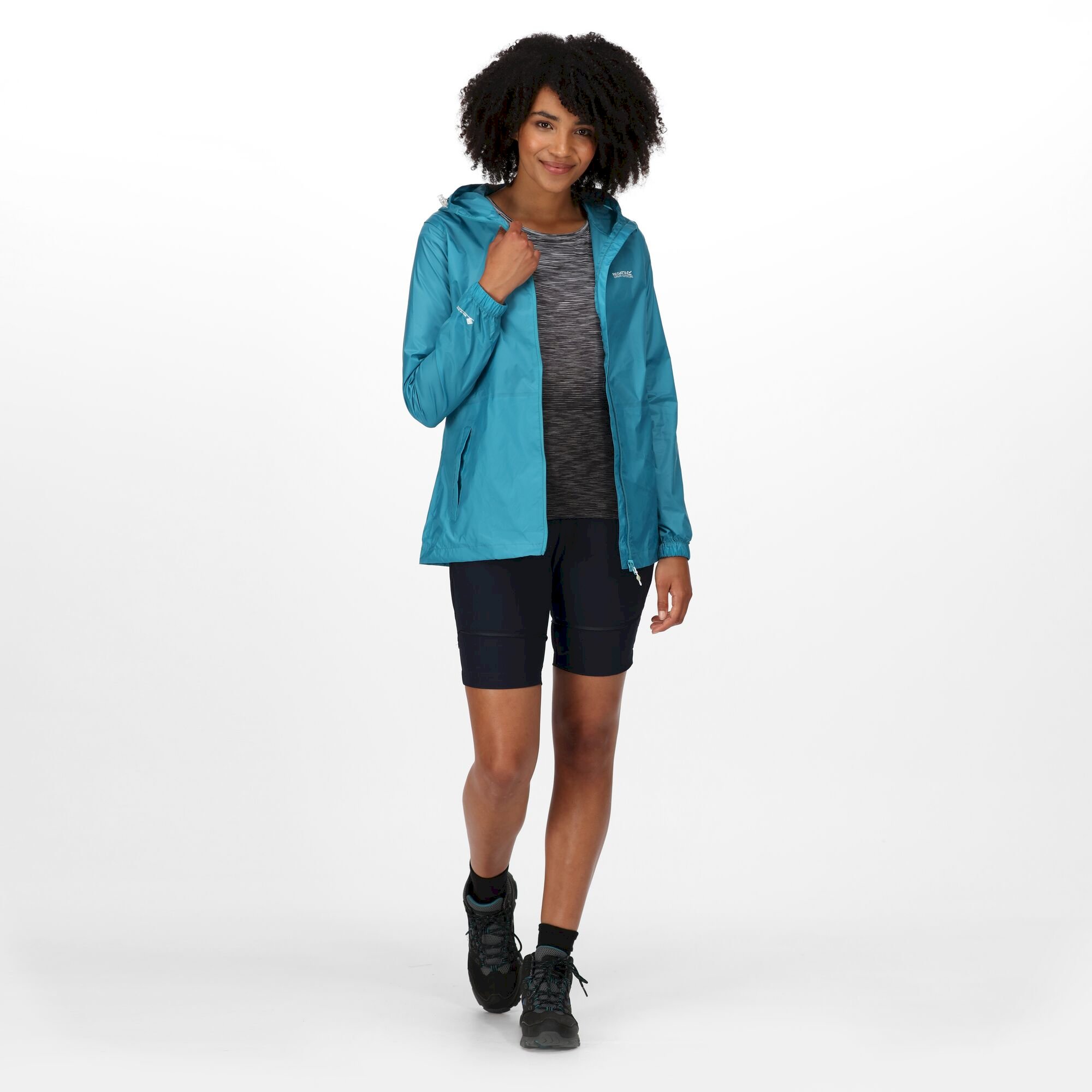 Women's Pack-It III Waterproof Jacket | Pagoda Blue