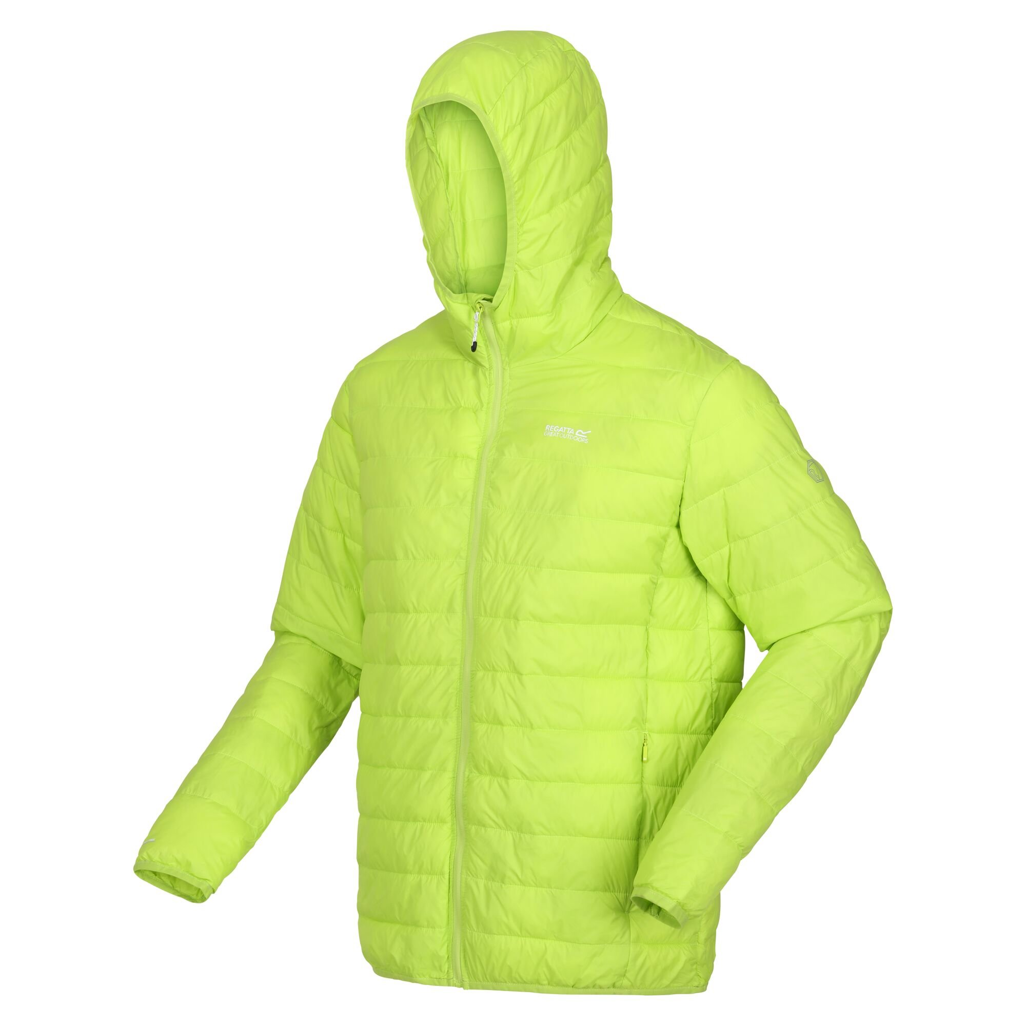 Men's Hooded Hillpack Lightweight Jacket | Bright Kiwi