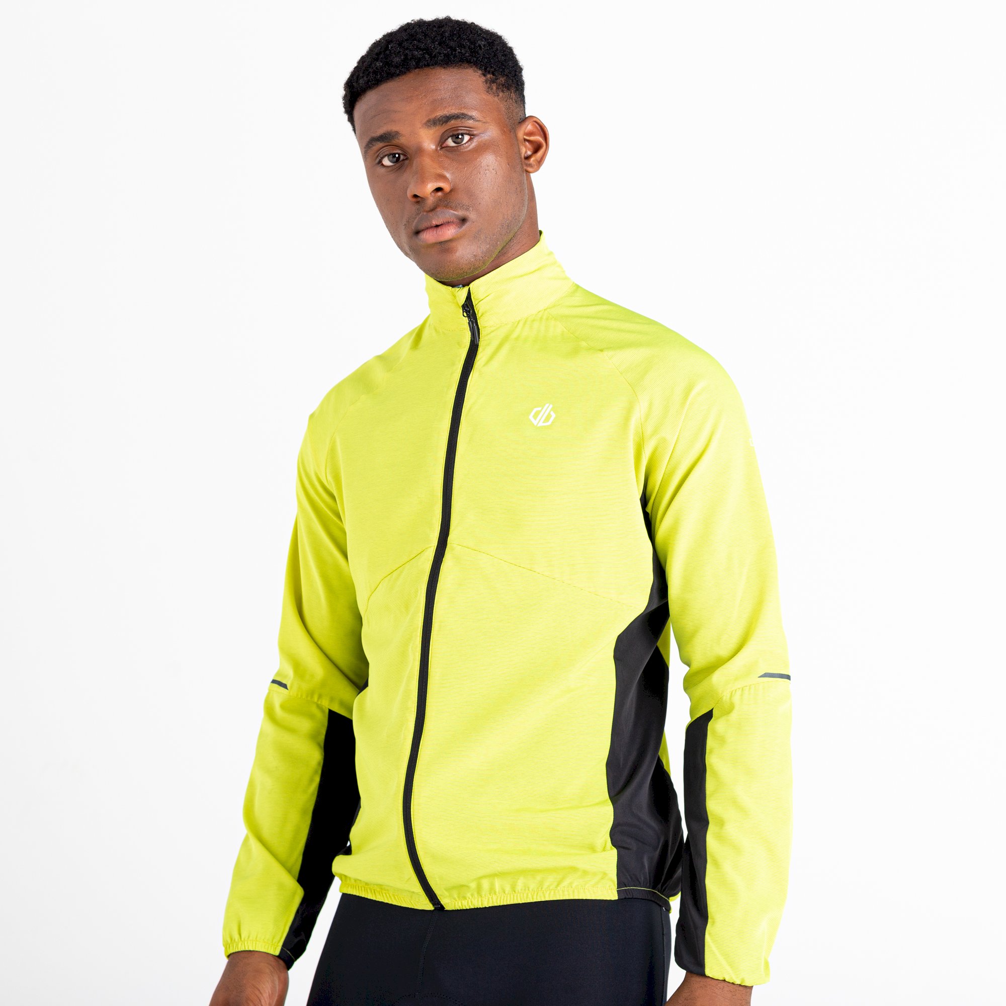 Dare 2b - Men's Ablaze II Lightweight Windshell Jacket | Neon Spring Black