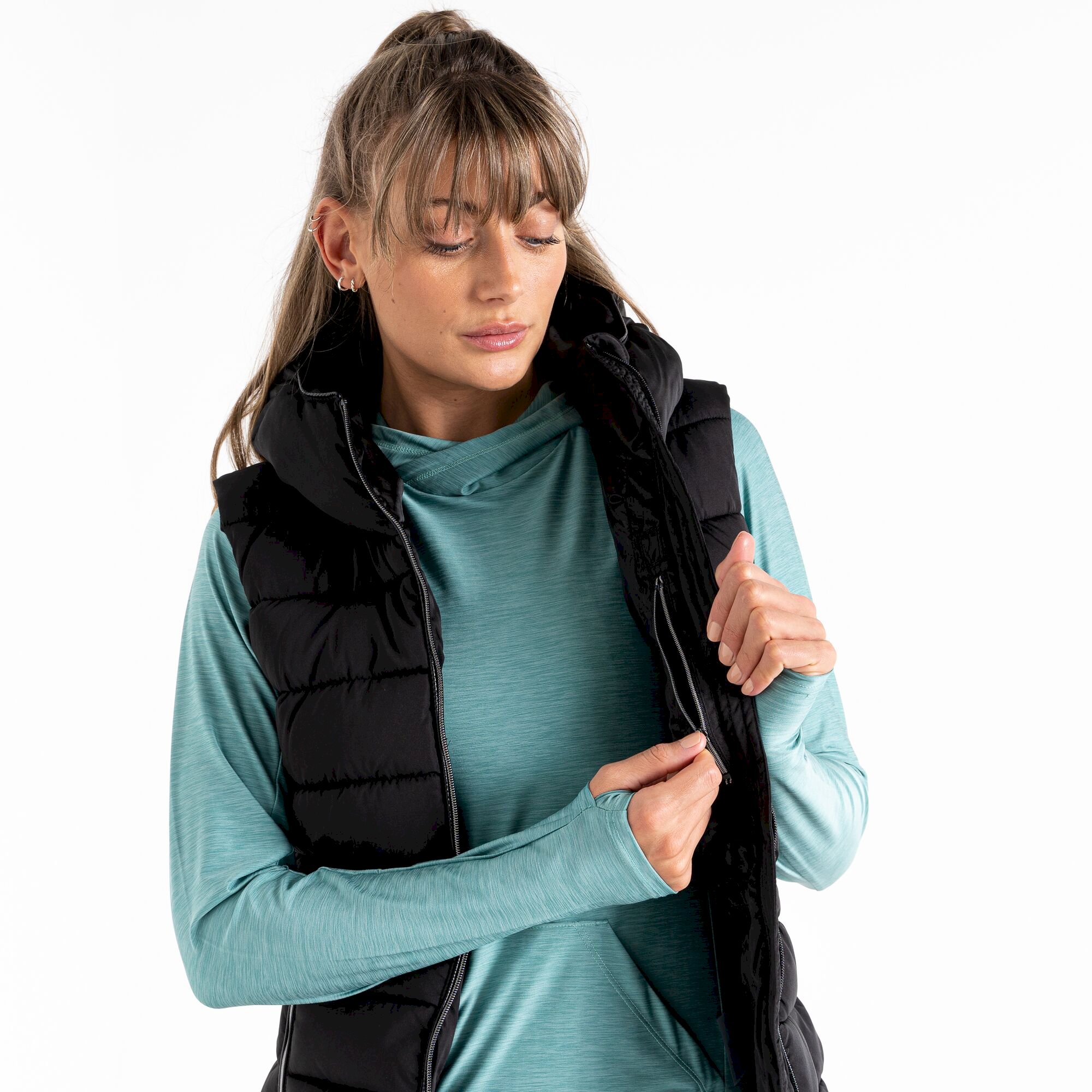Dare 2b - Women's Reputable Padded Gilet | Black