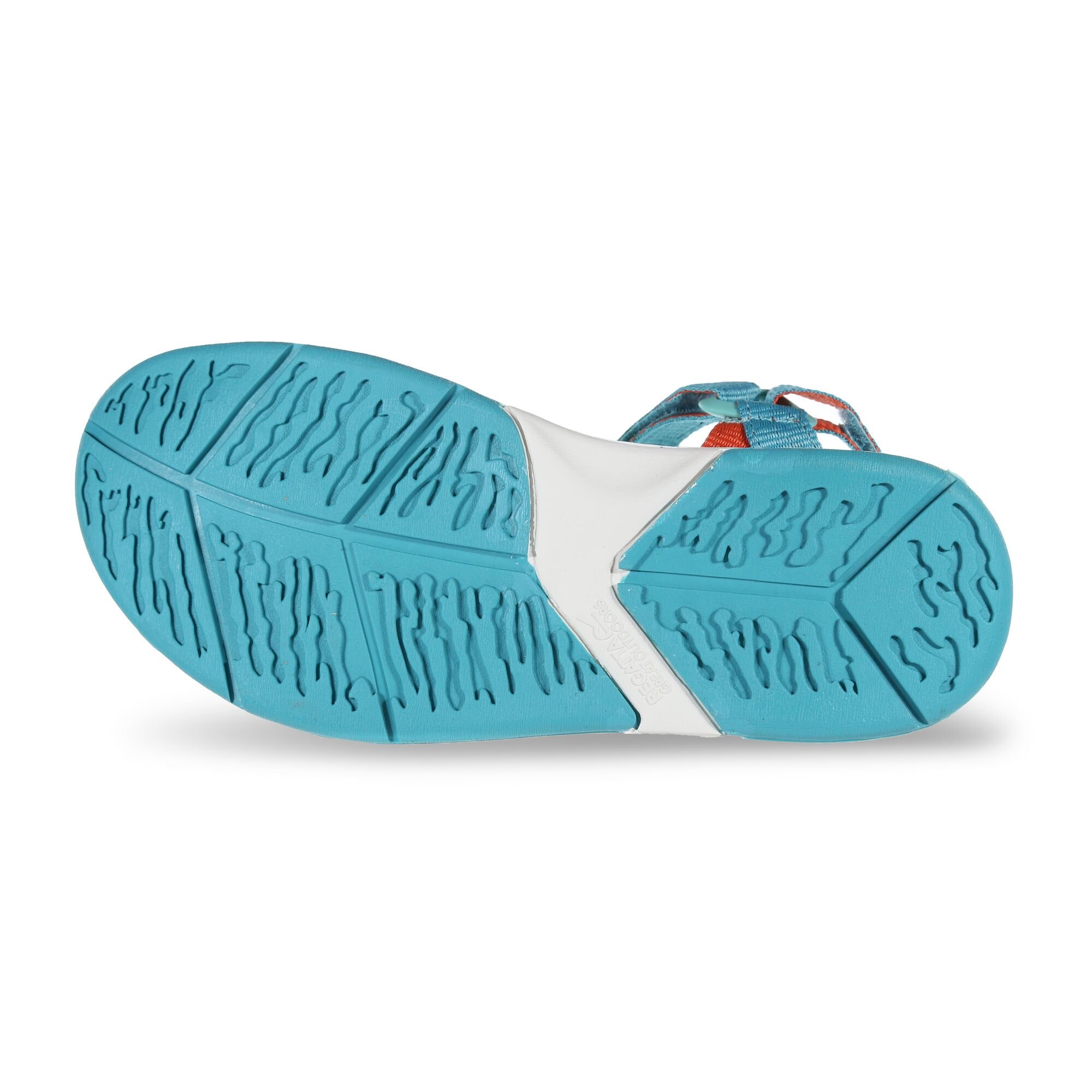 Women's Santa Sol Sandals | Turquoise Crayon