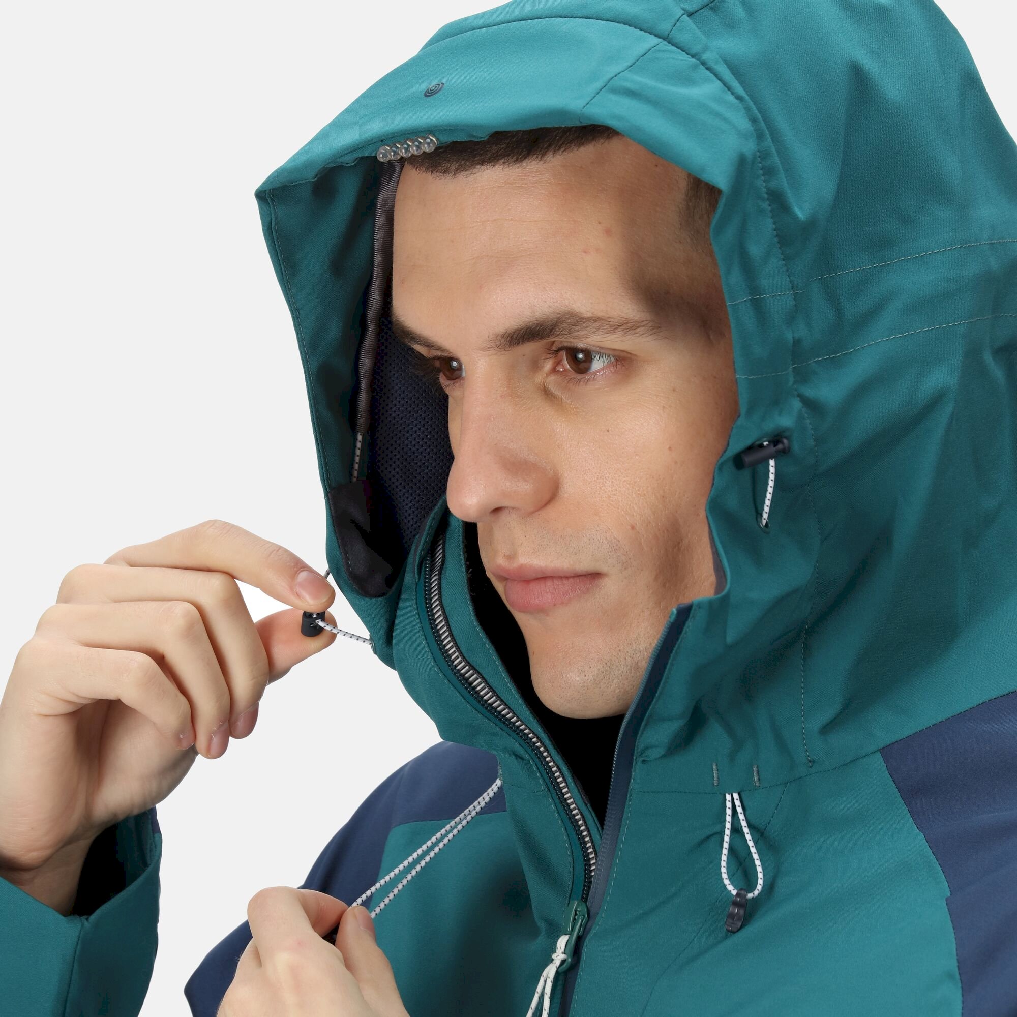 Men's Britedale Waterproof Jacket | Pacific Green Admiral Blue