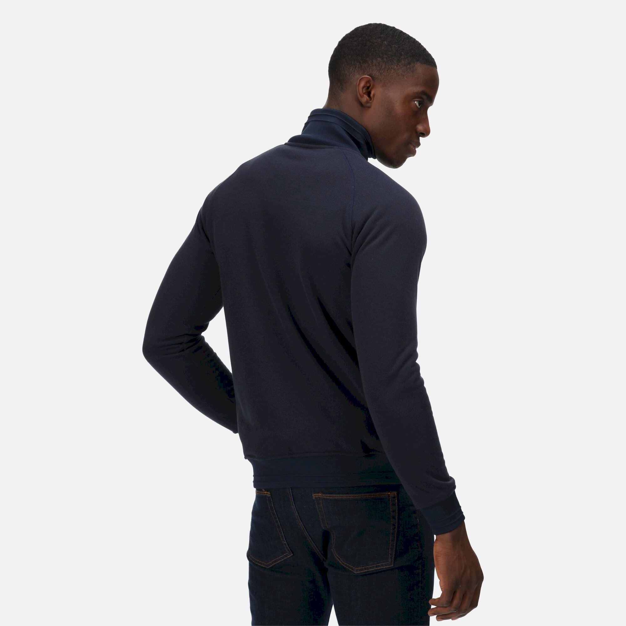 Men's Ivano Full Zip Fleece | Navy