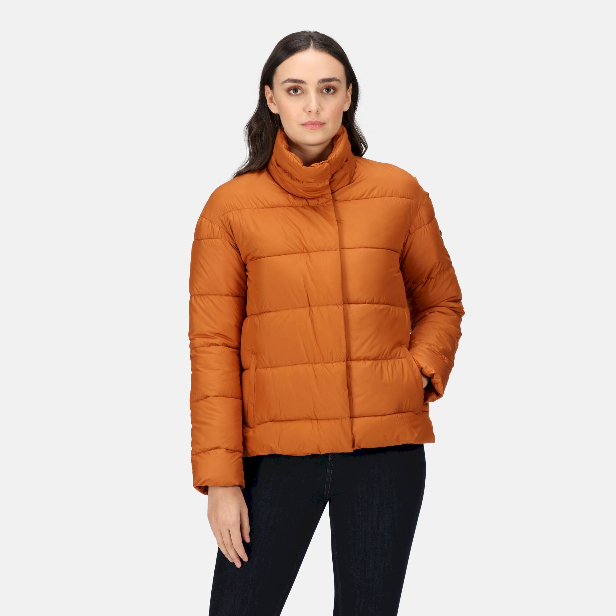 Giovanna Fletcher Collection - Raegan Puffer Jacket | Copper Almond