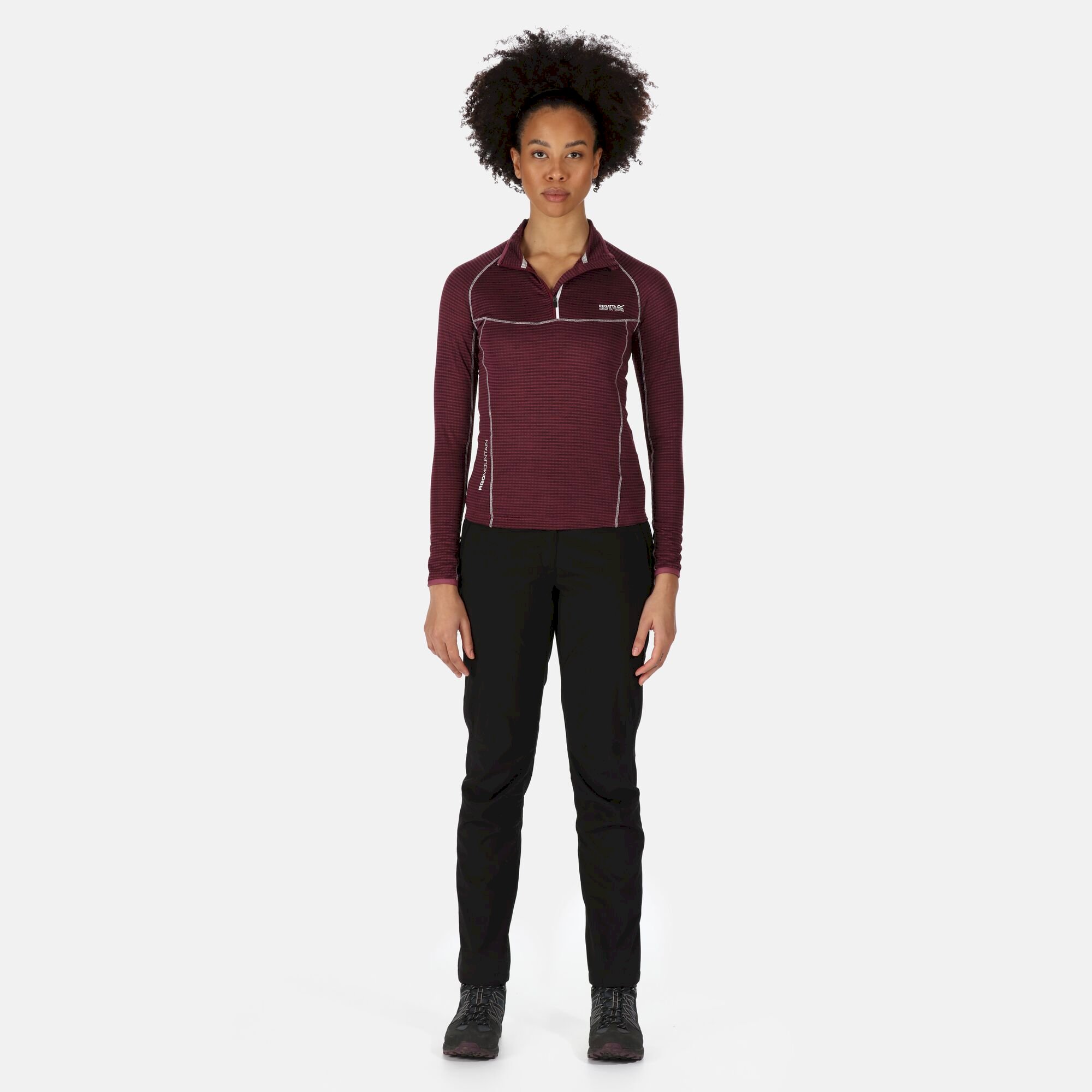 Women's Yonder Half Zip Top | Amaranth Haze
