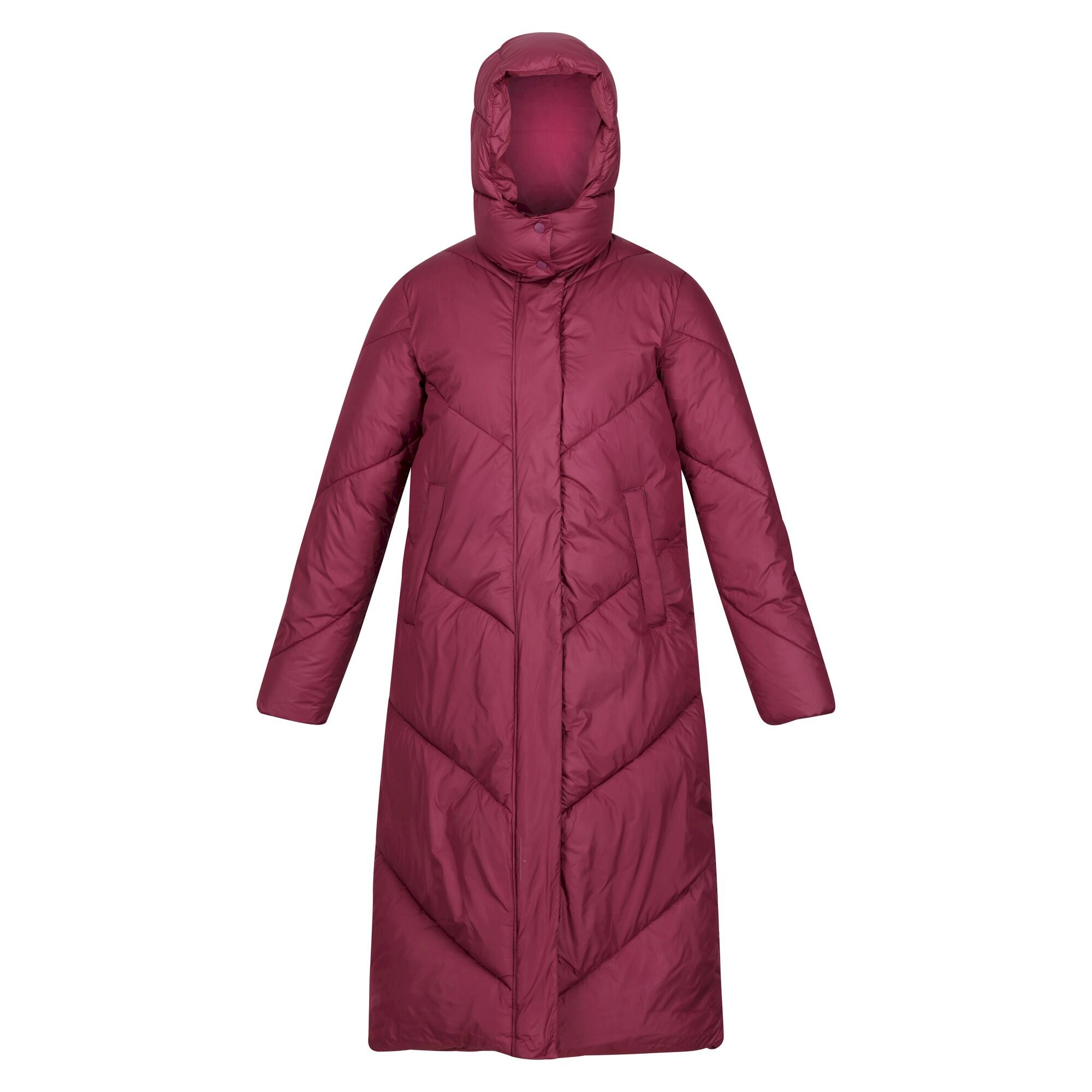 Women's Longley Longline Quilted Jacket | Amaranth Haze