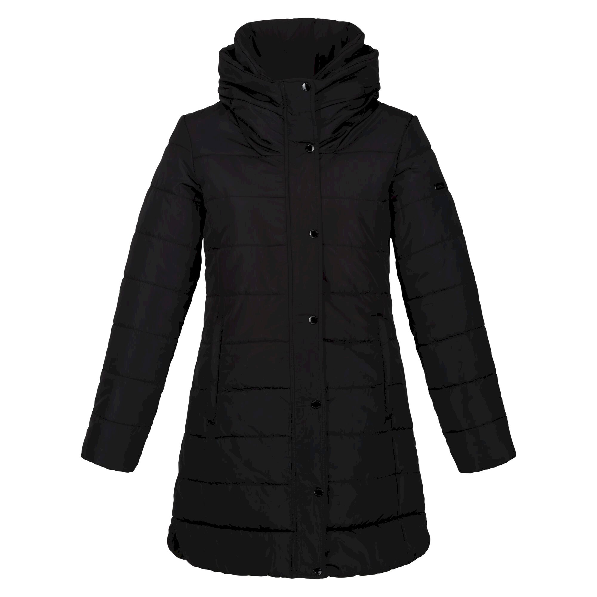 Women's Pamelina Hooded Parka Jacket | Black
