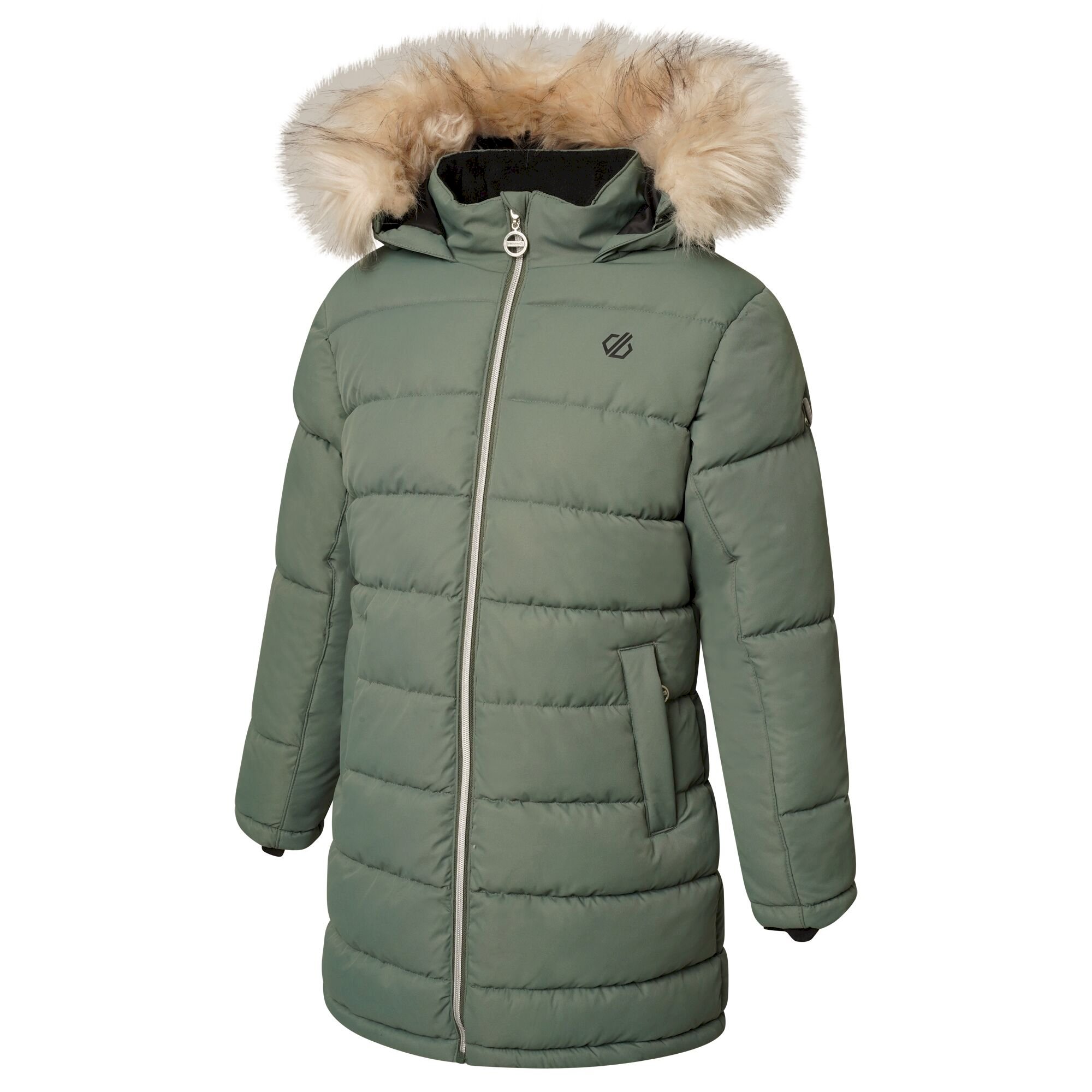 Dare 2b - Girls' Striking II Waterproof Jacket | Duck Green