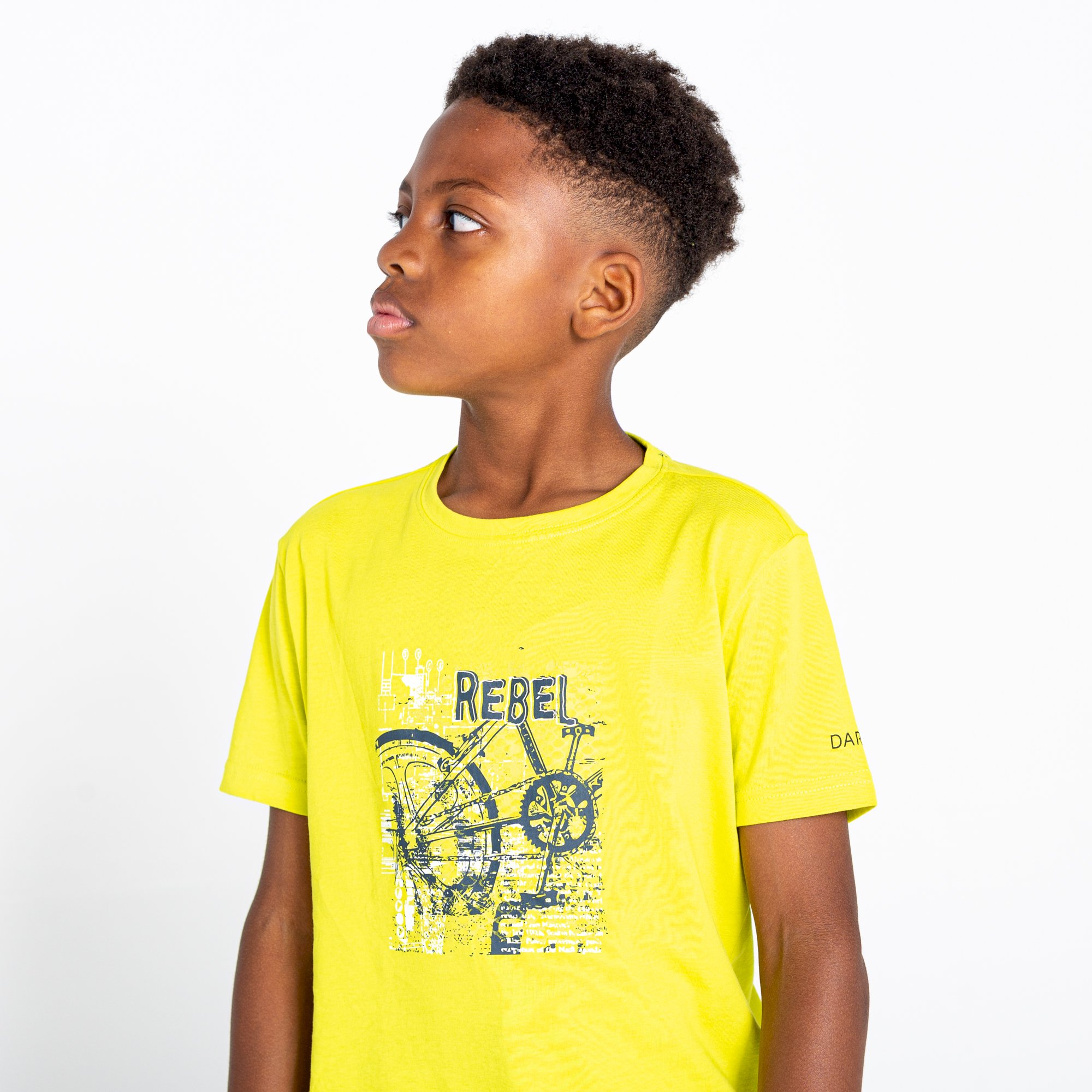 Dare 2b - Kids' Go Beyond Graphic Tee | Neon Spring
