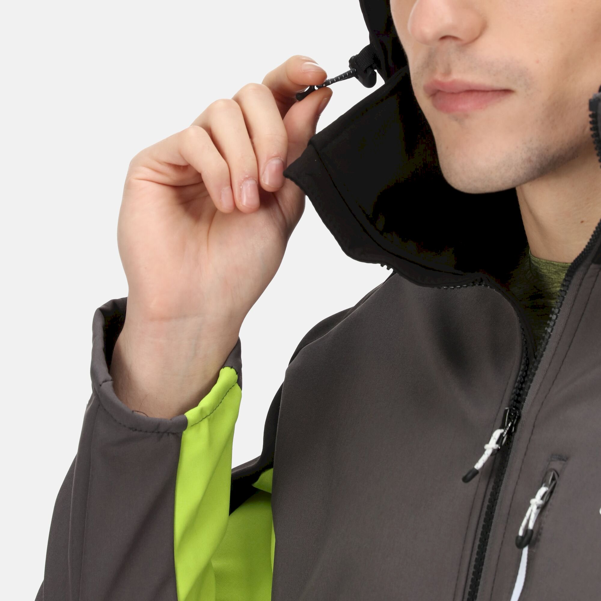 Men's Hewitts VII Softshell Jacket | Dark Grey Black