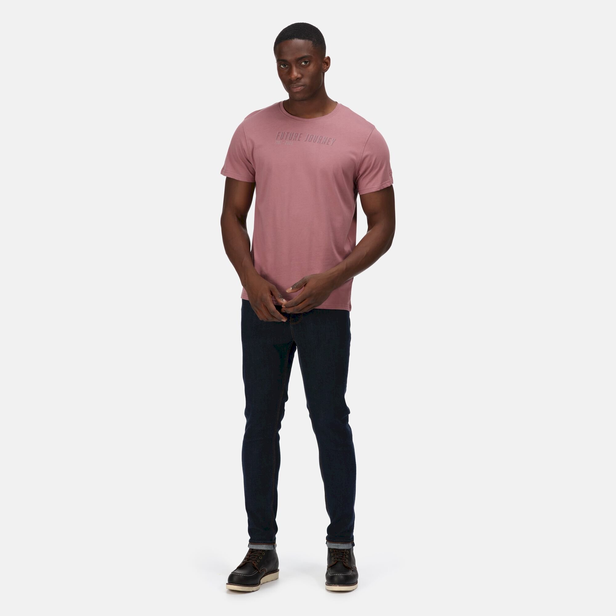 Men's Cline VI Cotton T-Shirt | Mauve