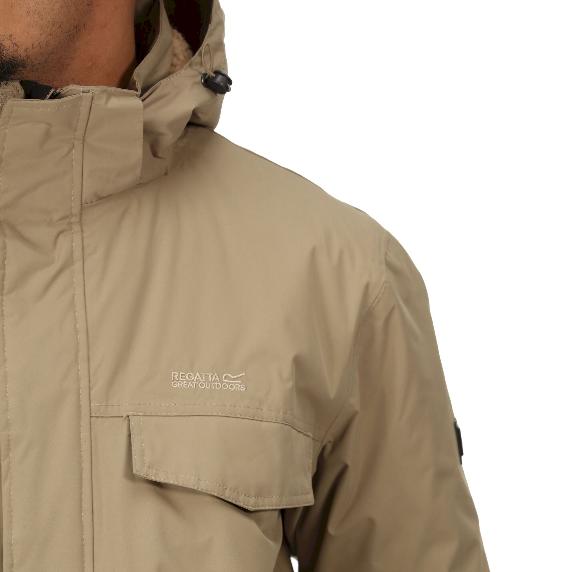 Men's Palben Waterproof Insulated Parka Jacket | Gold Sand